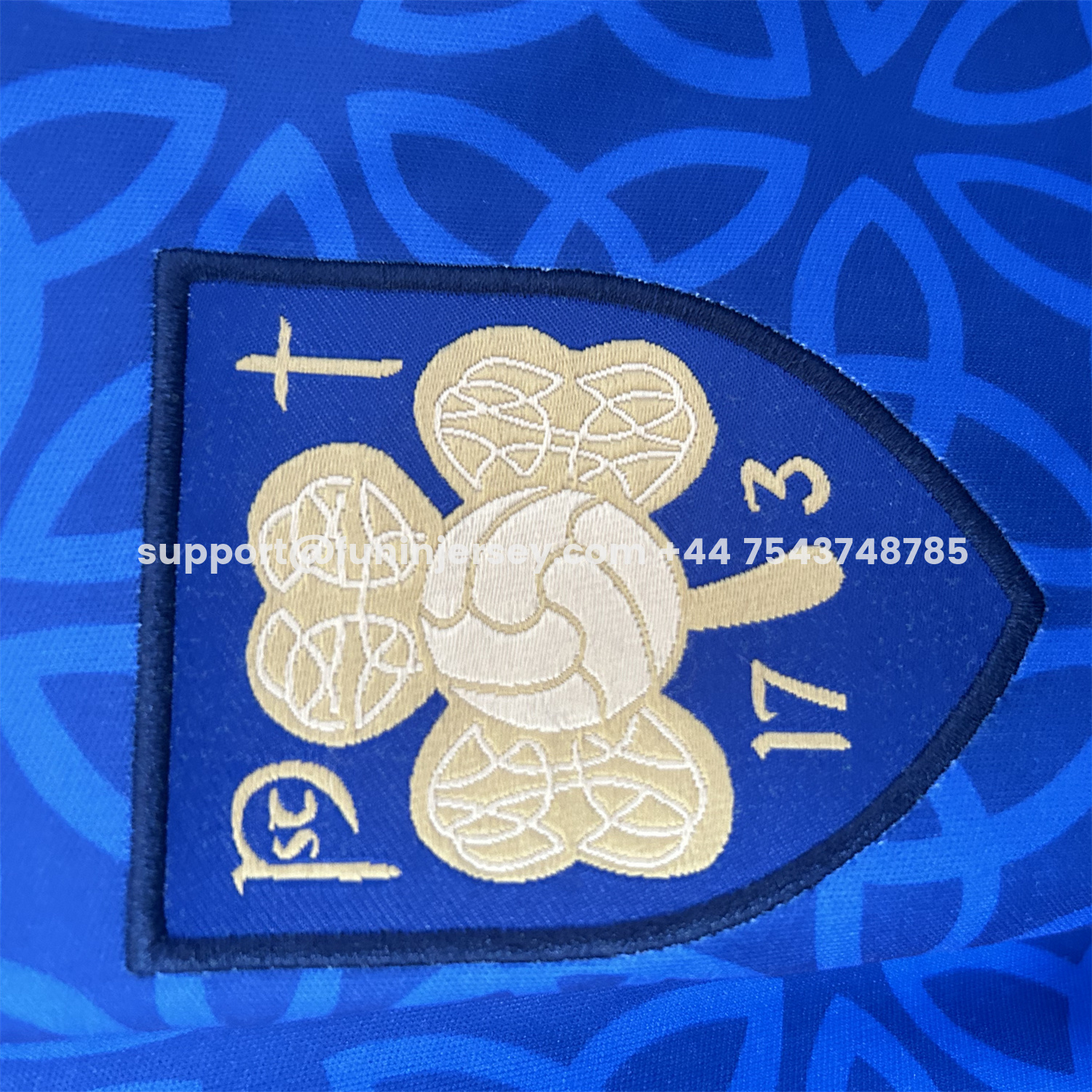 Funinjersey-Ireland 2025 St. Patrick's Day Blue Jersey - Fans Version