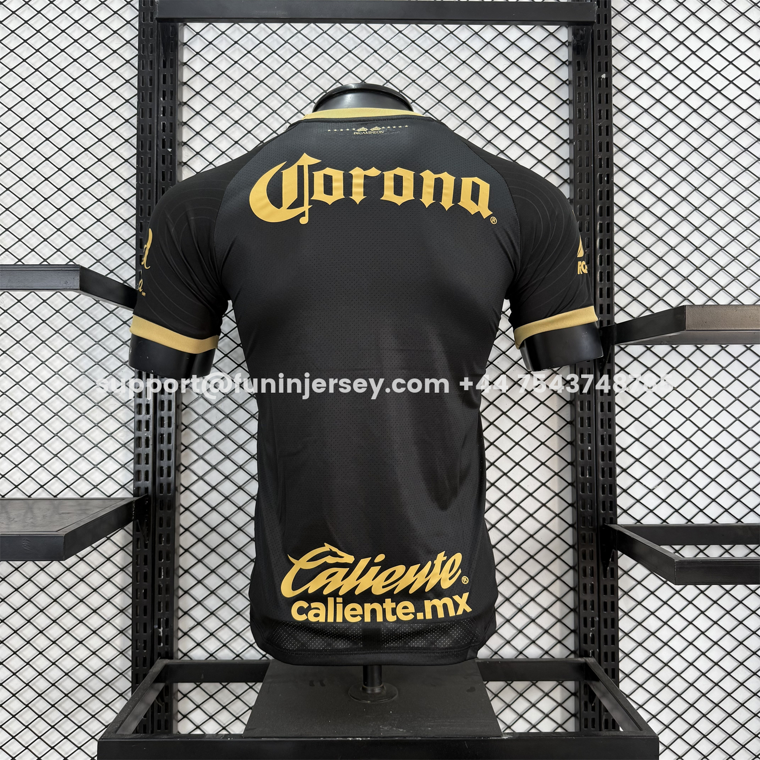 Funinjersey-【The Double Winners】Toluca 25-26 Black Special Jersey - Player Version