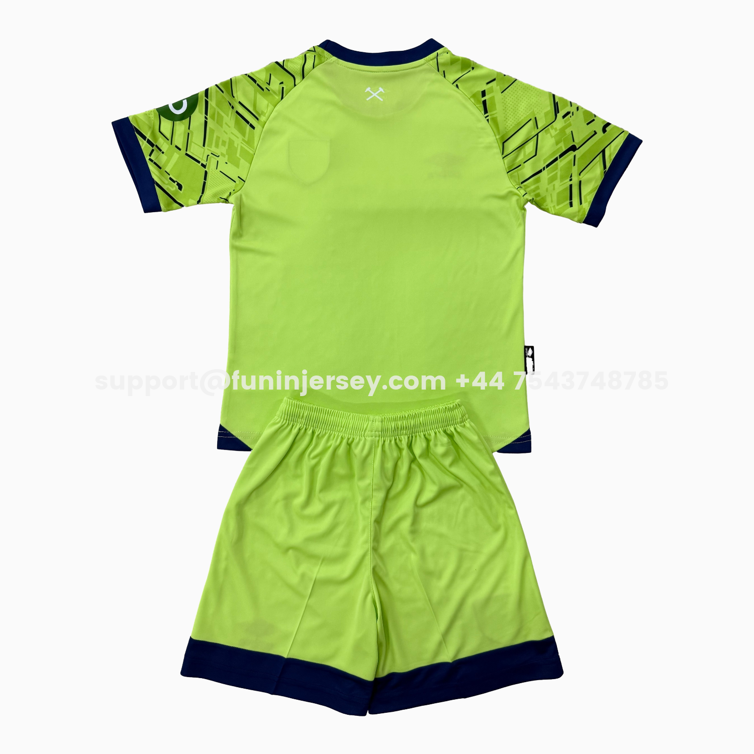 Funinjersey-West Ham United 25-26 Green Goalkeeper Men's Adult Jersey Set - Fans Version