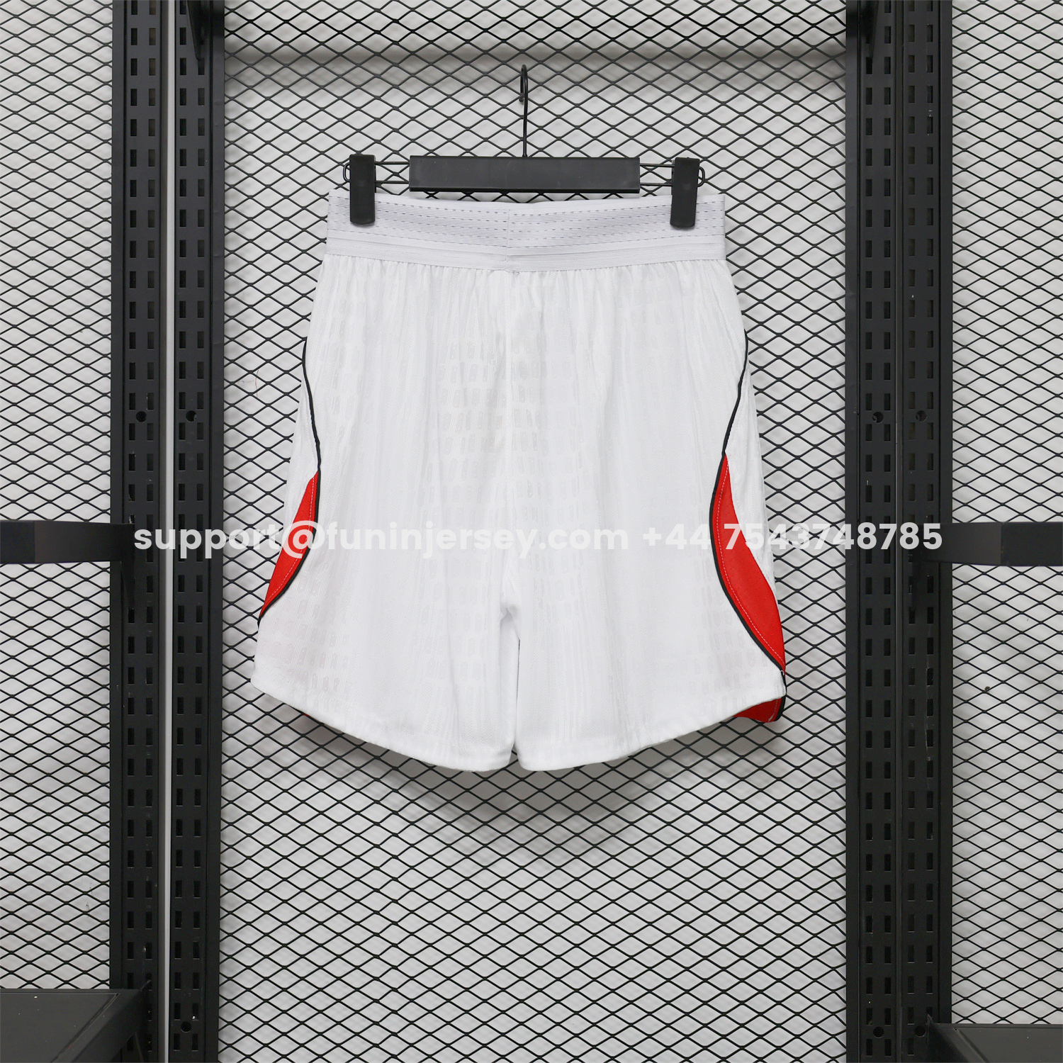 Funinjersey-England 2026 Home Shorts - Player Version