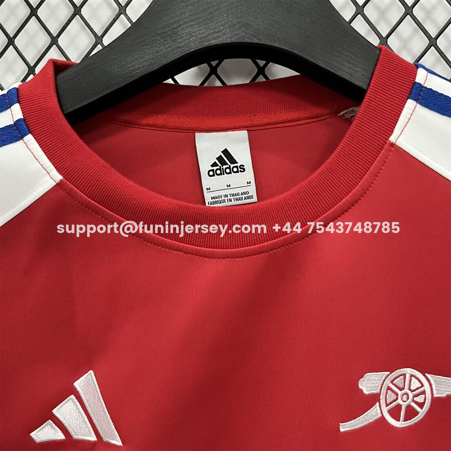 Funinjersey-Arsenal 25-26 Home Red Unisex Pullover Hoodie