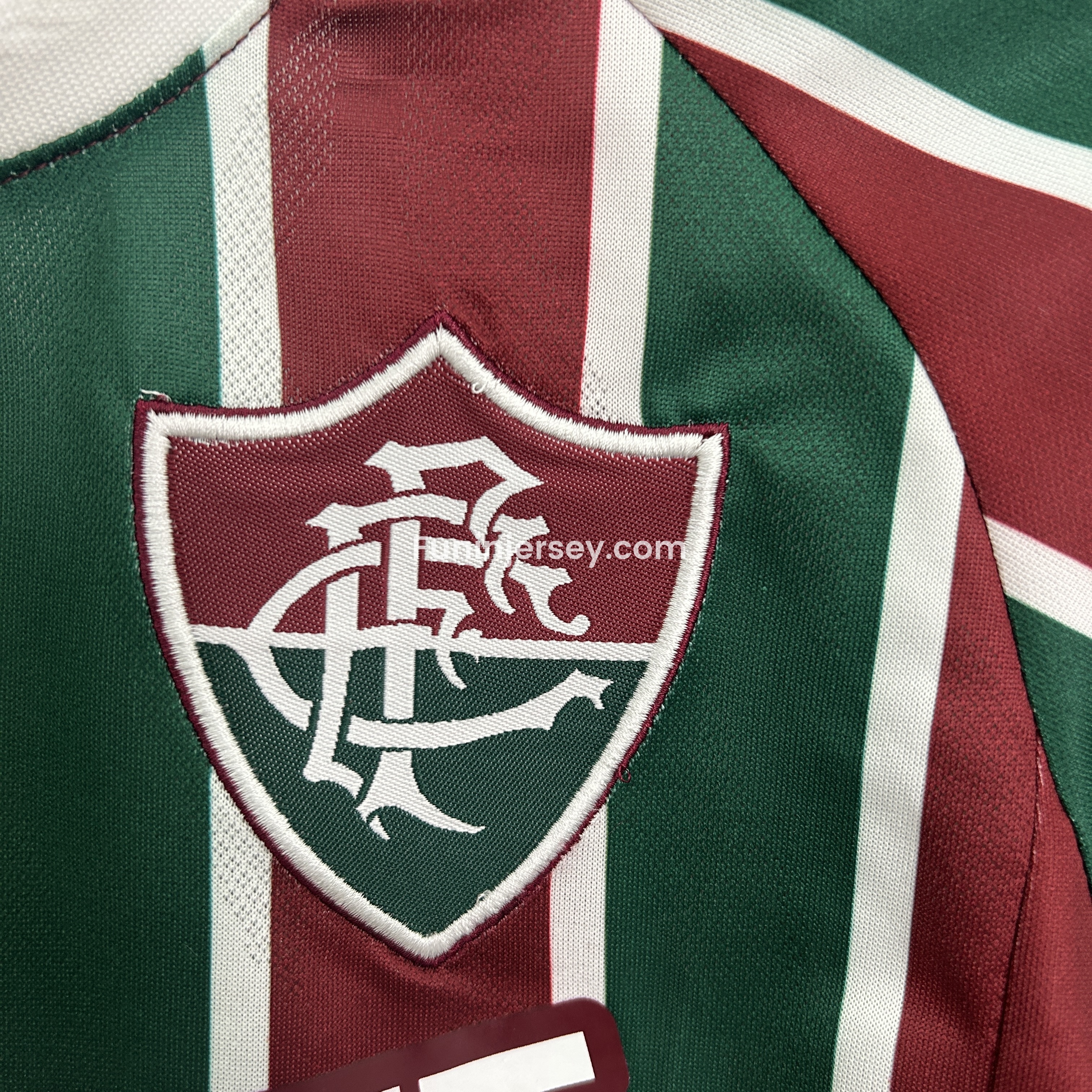 Funinjersey-Fluminense 25-26 Home Kids Kit