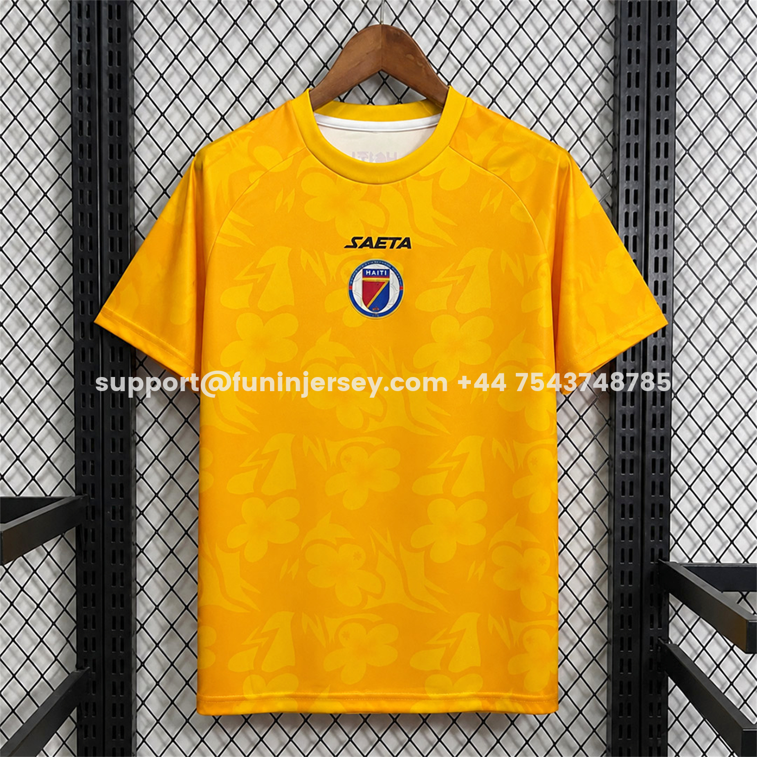 Funinjersey-Haiti 26-27 Yellow Goalkeeper Jersey - Fans Version