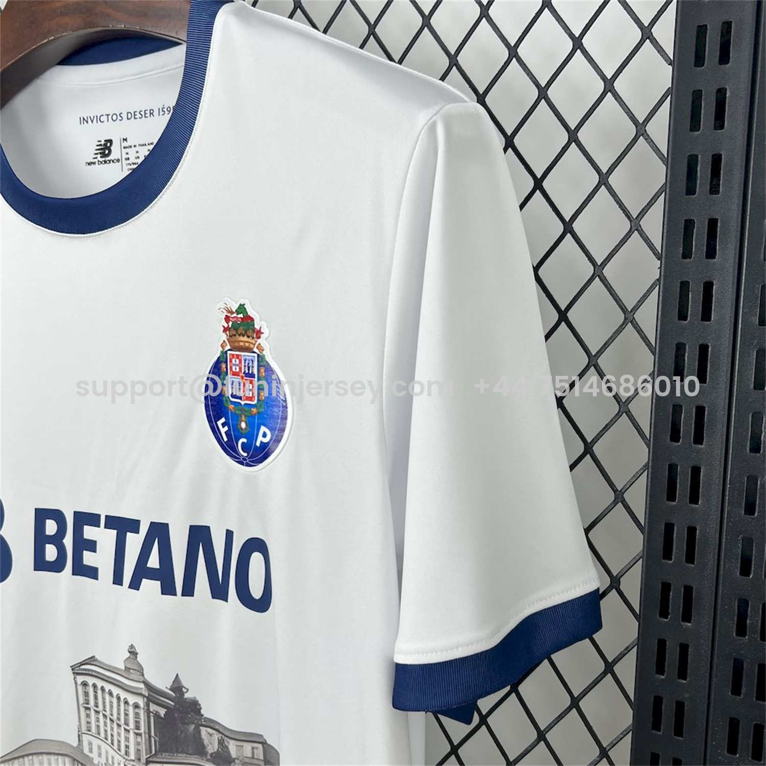 Funinjersey-Porto 25-26 Black City Silhouette White Special Jersey - Fans Version