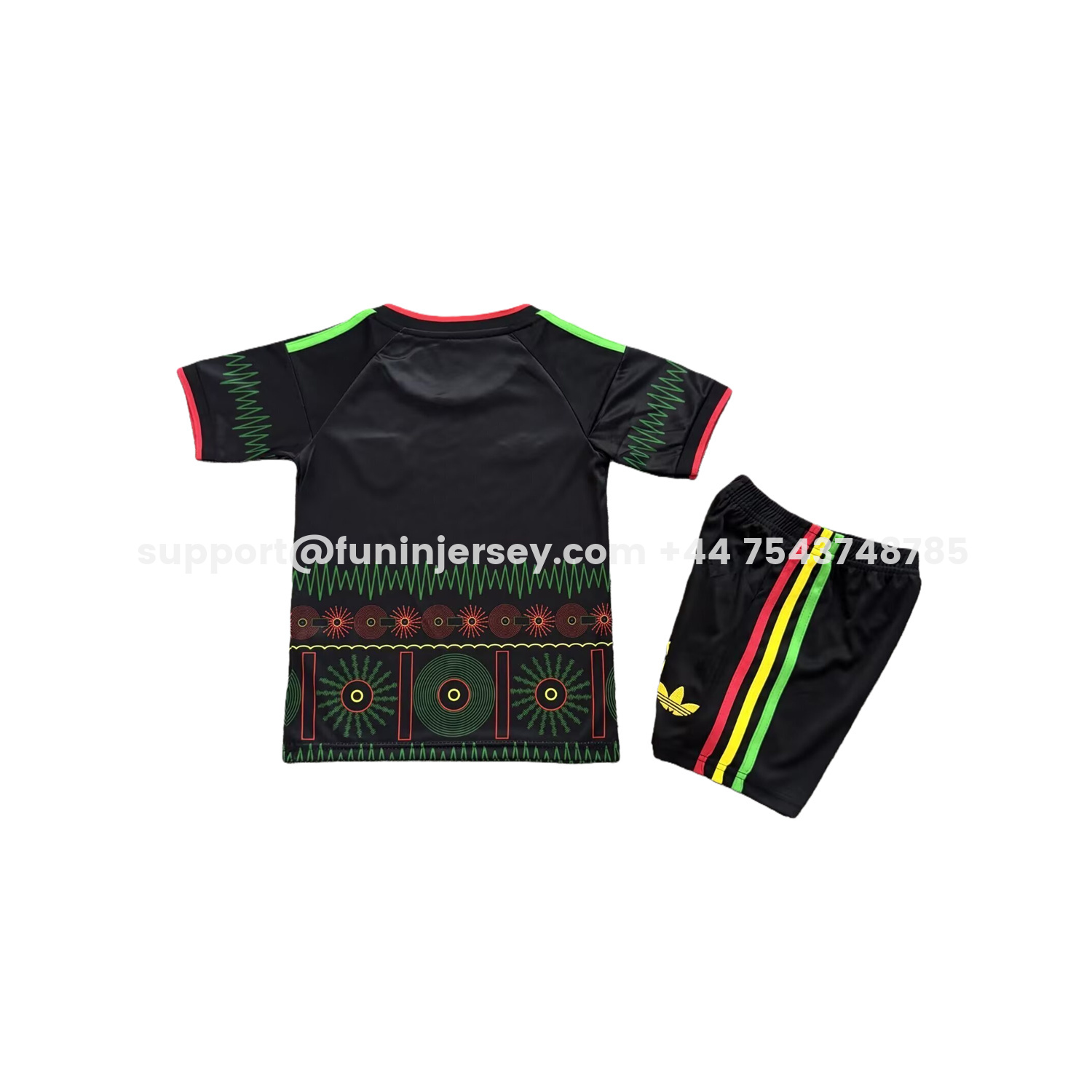 Funinjersey-Jamaica 2026 Away Kids Kit