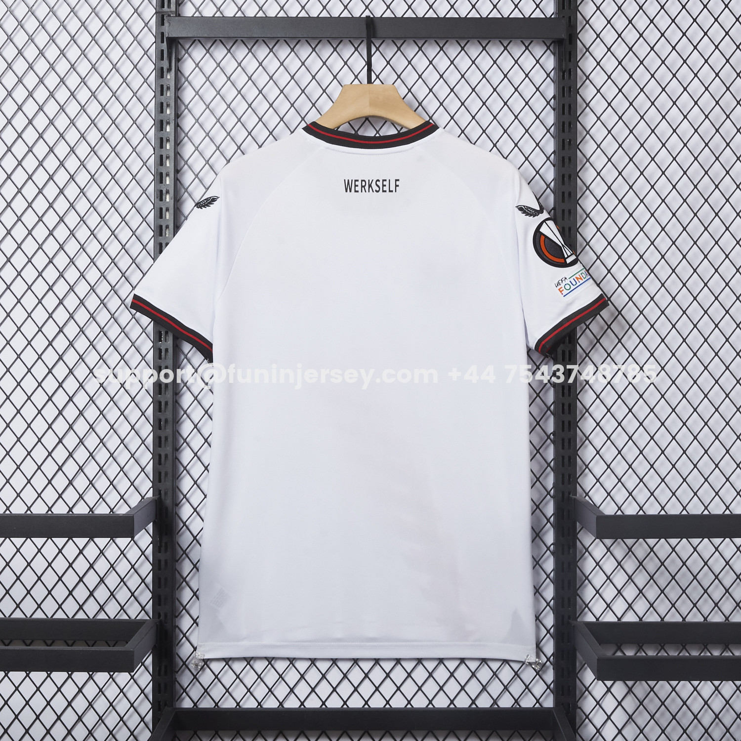 Funinjersey-Retro Bayer 04 Leverkusen 23-24 Europa Conference League Final Jersey