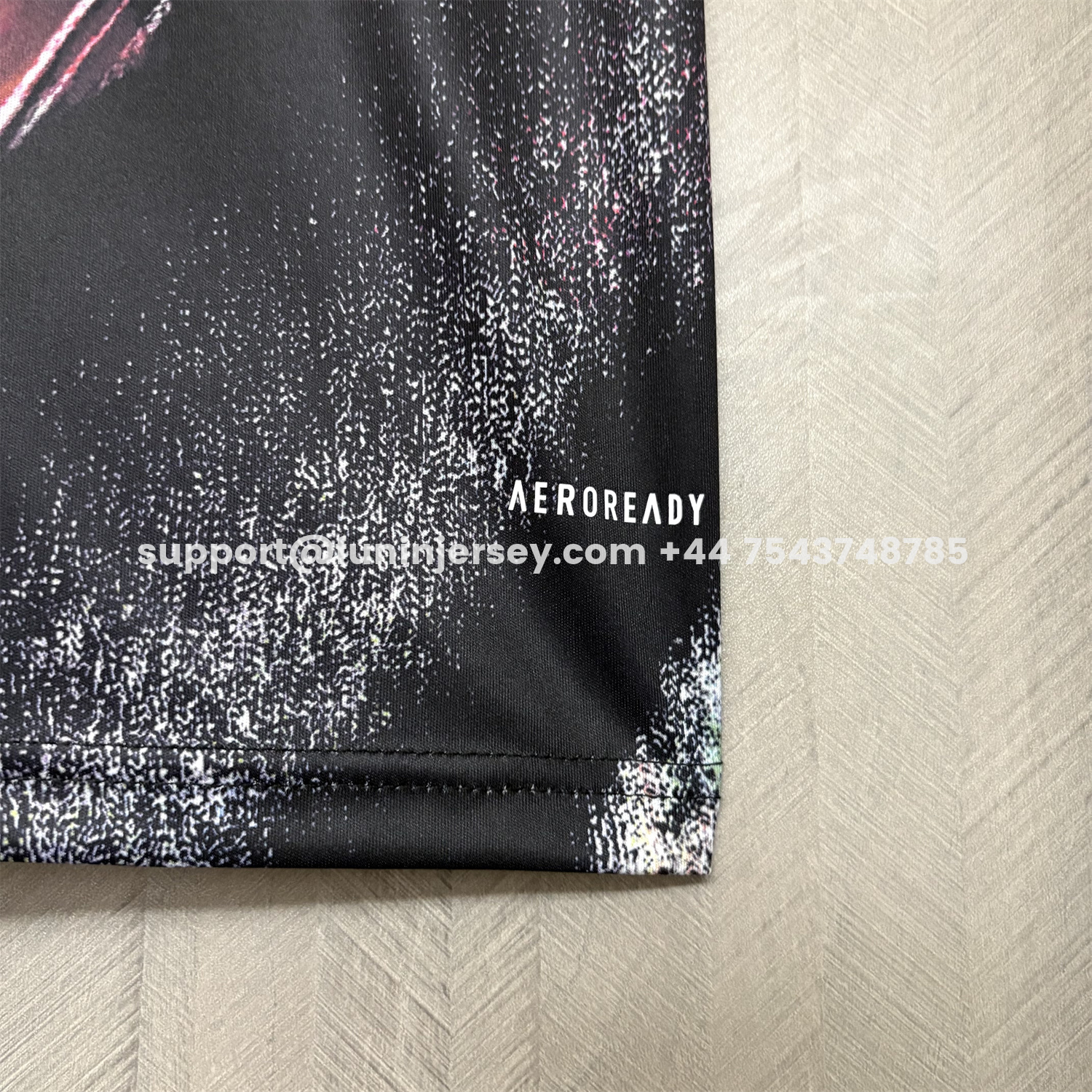 Funinjersey-Manchester United 25-26 Ripples Black Special Jersey - Fans Version