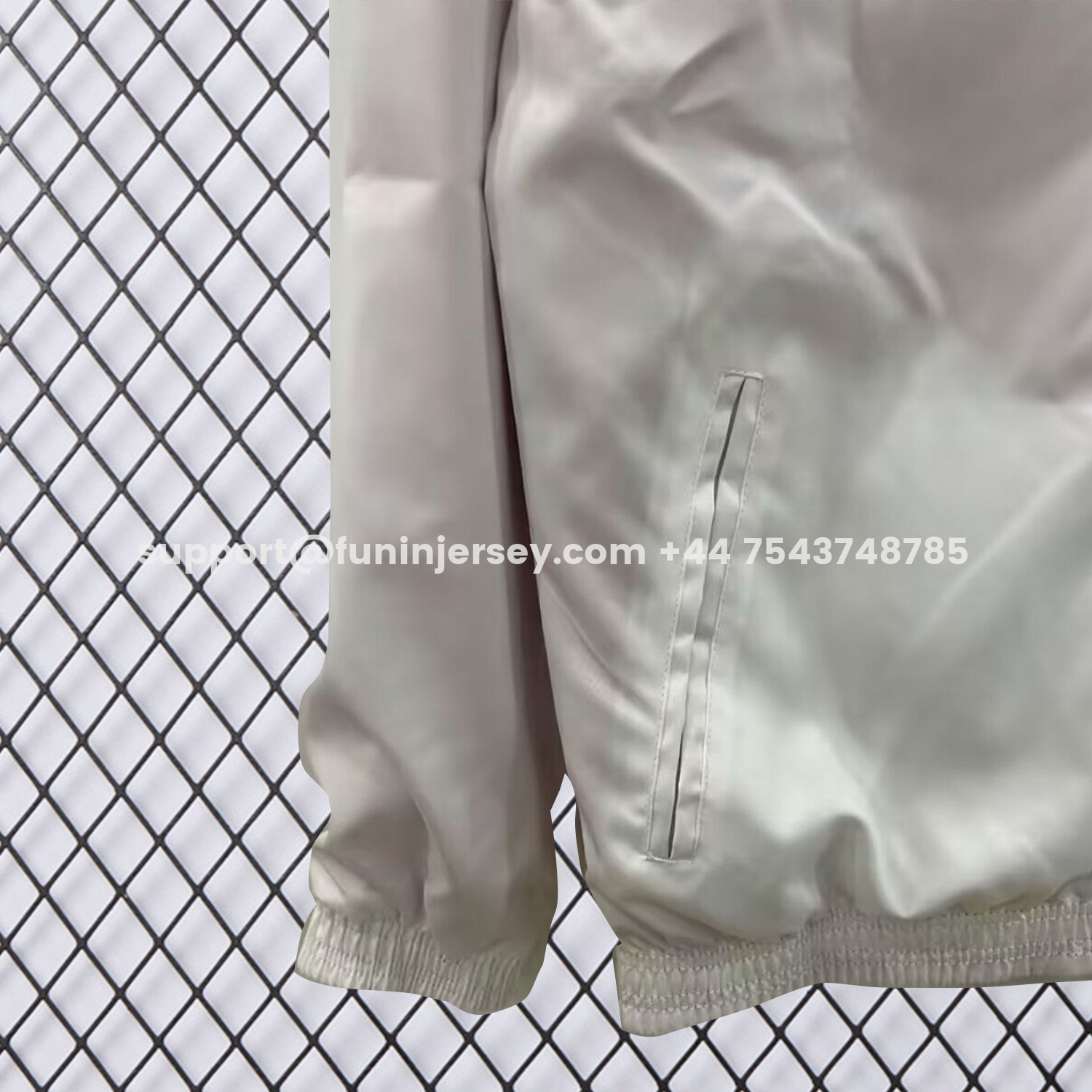 Funinjersey-Sevilla 25-26 Double Sided Reversible Windbreaker - Red & White