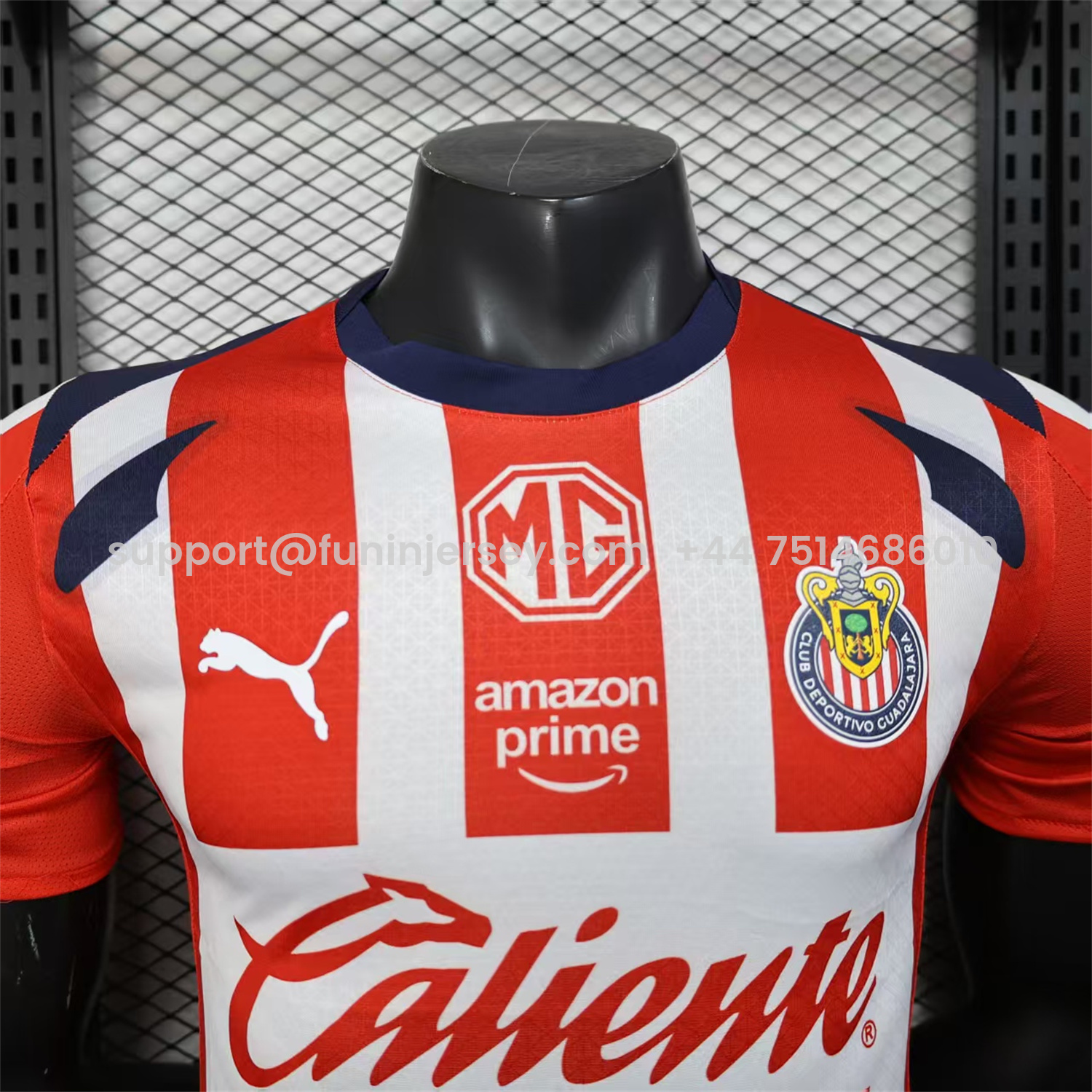 Funinjersey-Chivas de Guadalajara 25-26 Home Jersey - Player Version