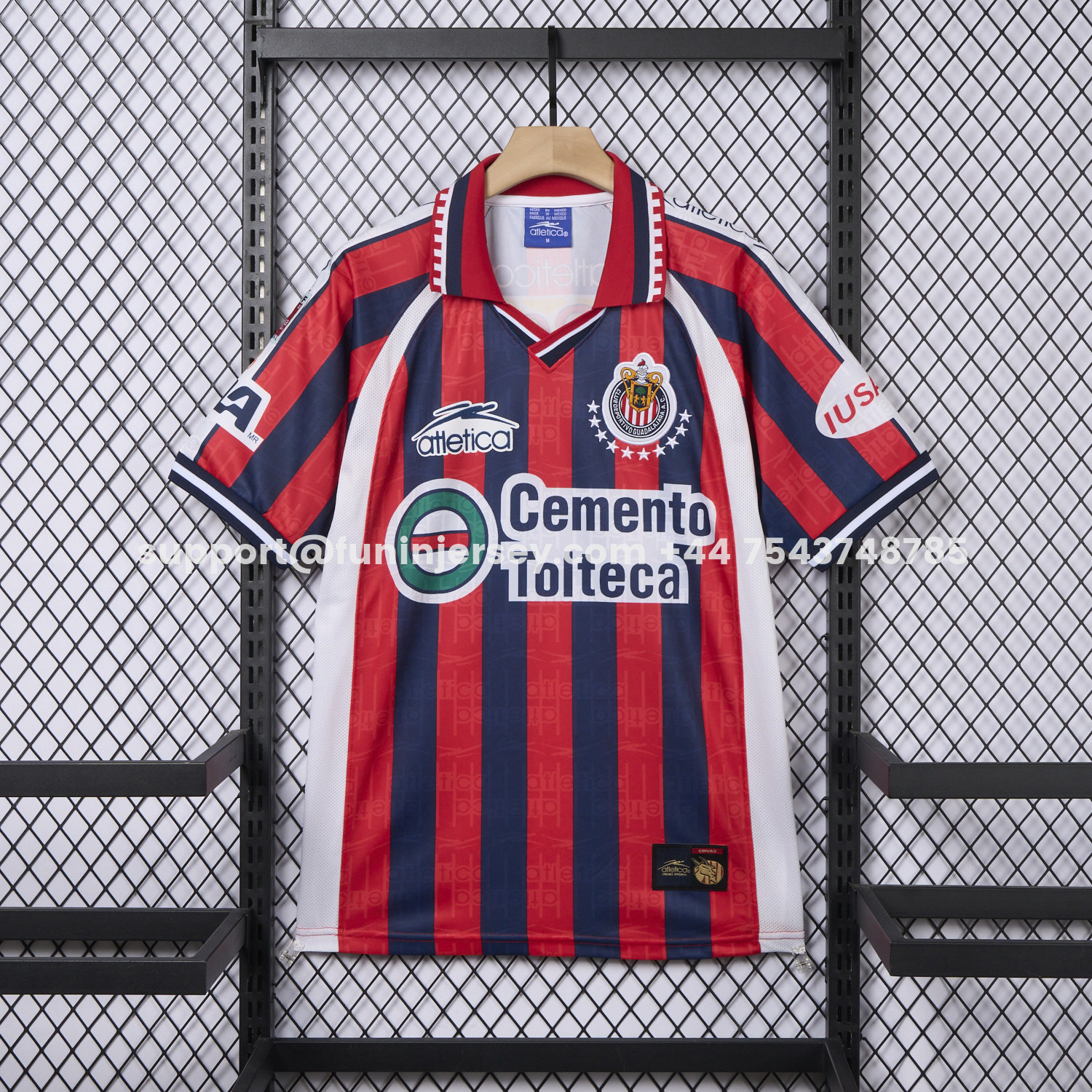 Funinjersey-Retro Chivas de Guadalajara 1999-00 Third Jersey