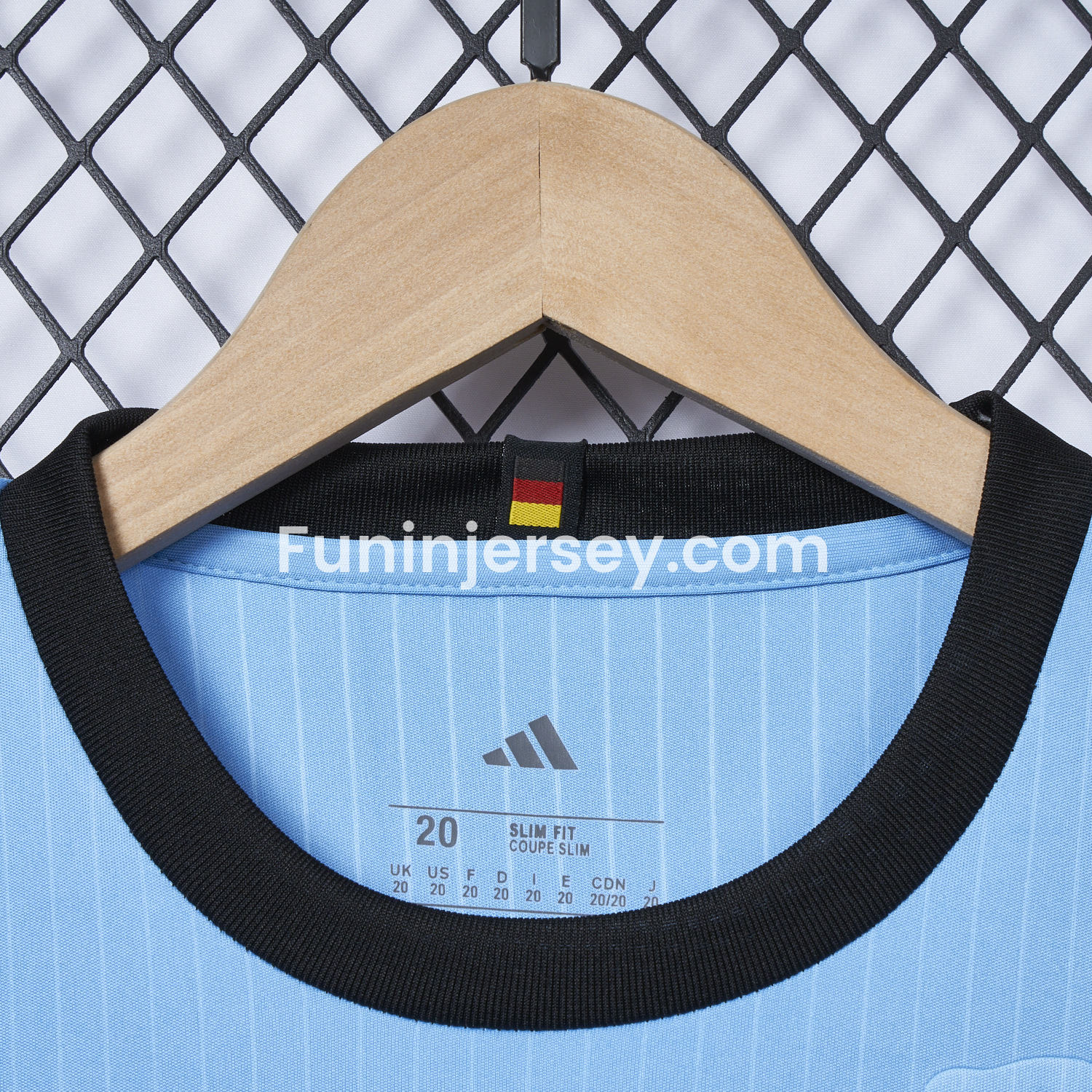 Funinjersey-Germany 2025 125-Year Anniversary Blue Goalkeeper Kids Kit