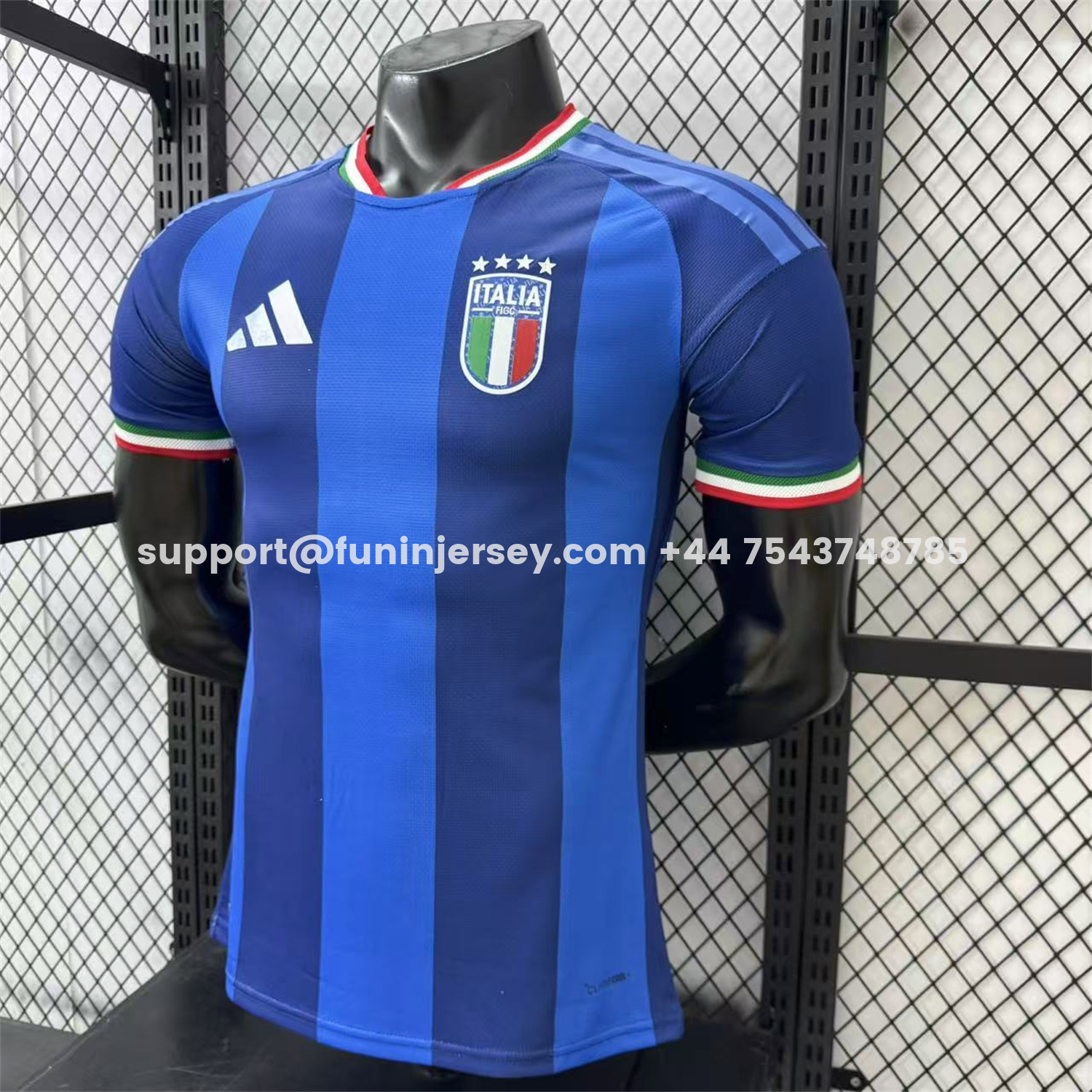 Funinjersey-Italy 2026 Blue Vertical Stripes Special Jersey - Player Version