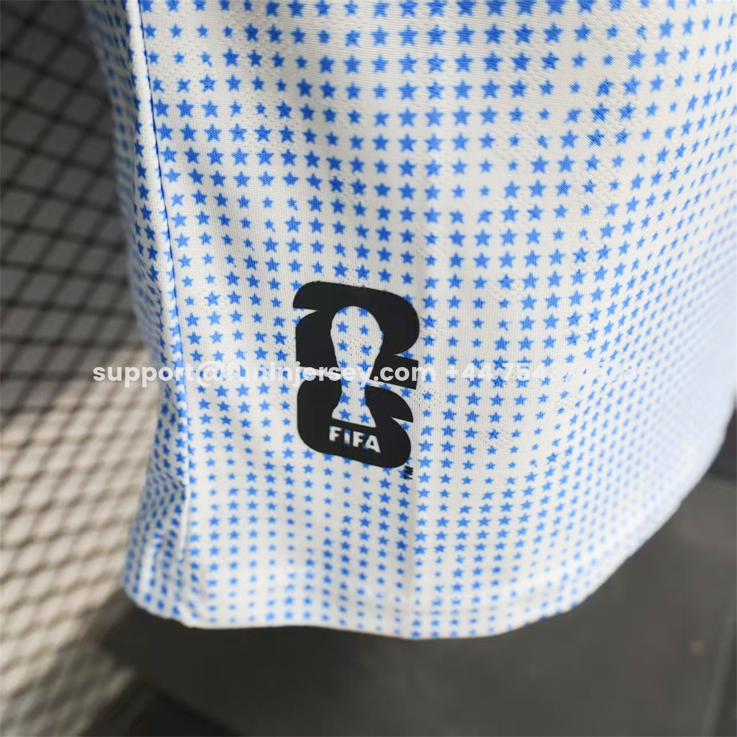 Funinjersey-United States USA 25-26 World Cup Promotion Blue Jersey - Player Version