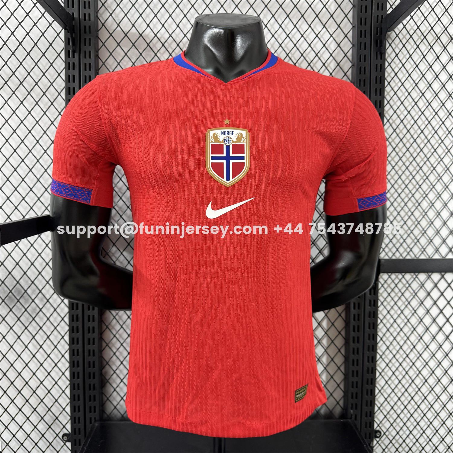 Funinjersey-Norway 25-26 Home Women's Team Home Jersey - Men's Player Version