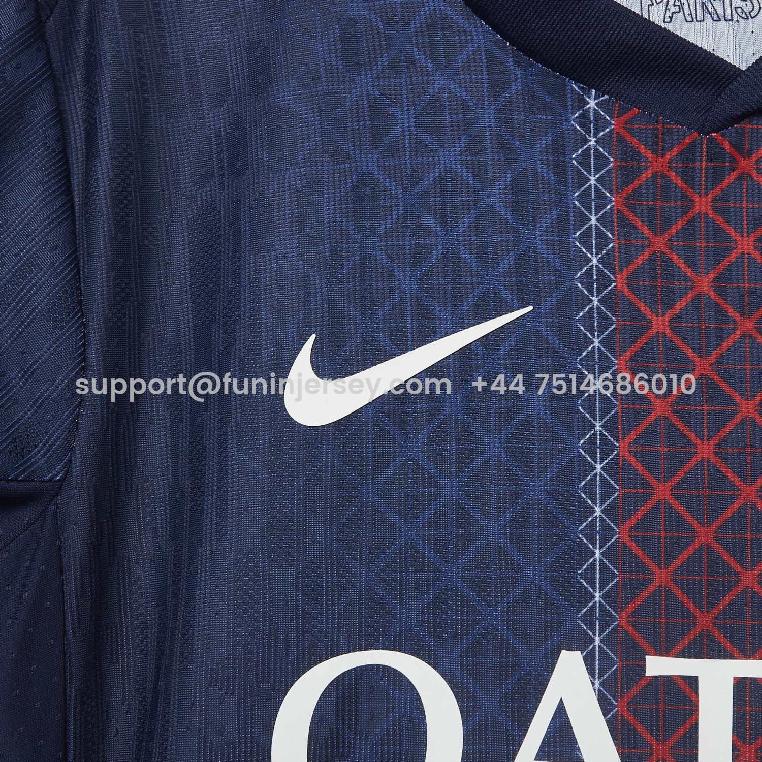 Funinjersey-Paris Saint-Germain PSG 25-26 Home Kids Kit - Player Version