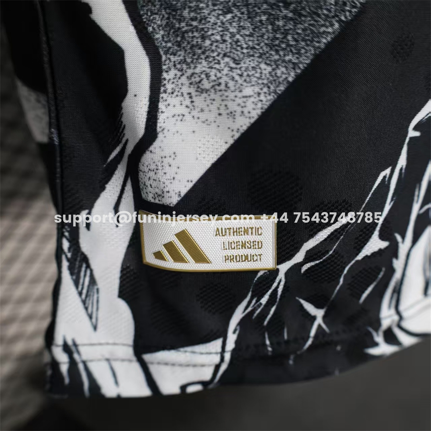 Funinjersey-Real Madrid 25-26 Thunder Comics Pre-Match Special Long Sleeves Jersey - Player Version