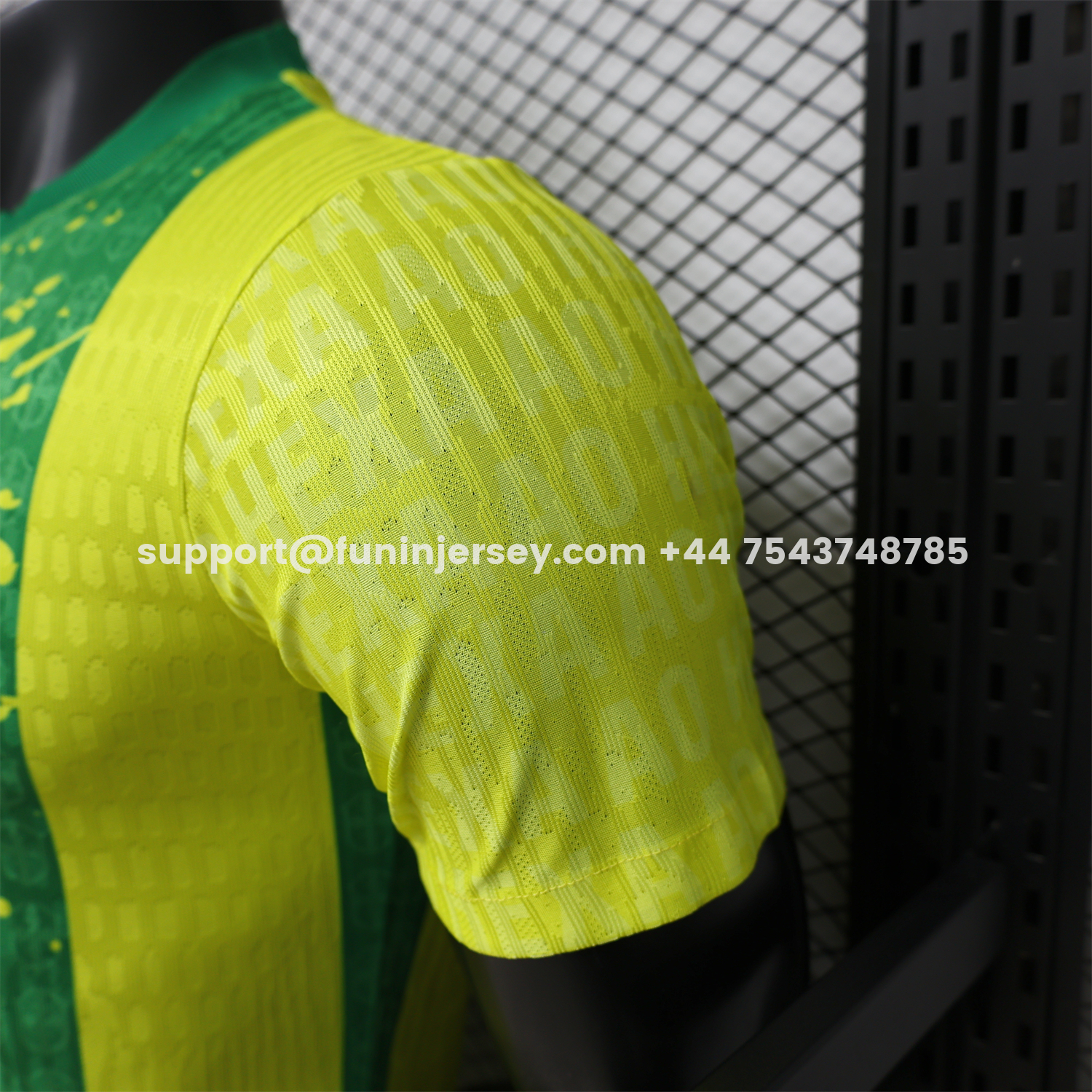 Funinjersey-Brazil 2026 Yellow And Green Special Jersey - Player Version