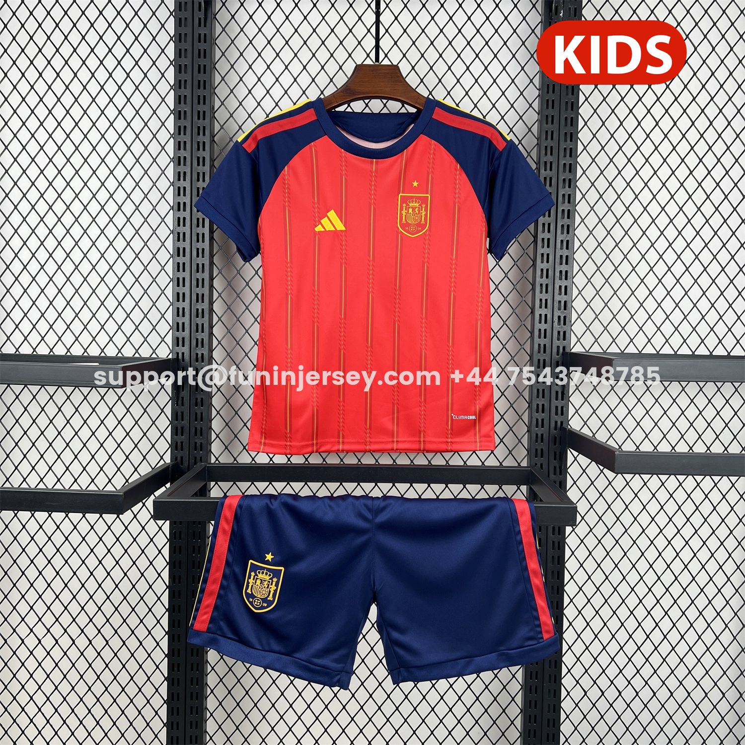 Funinjersey-Spain 2026 Home Kids Kit