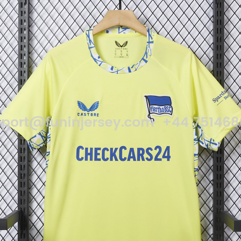 Funinjersey-Hertha BSC 25-26 Third Jersey - Fans Version