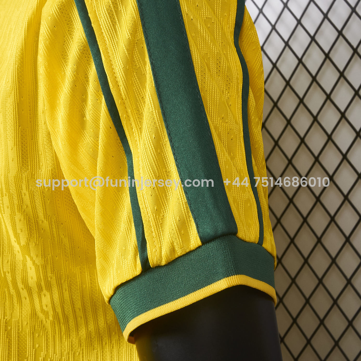Funinjersey-Retro Brazil 1998 Home Jersey - Player Version
