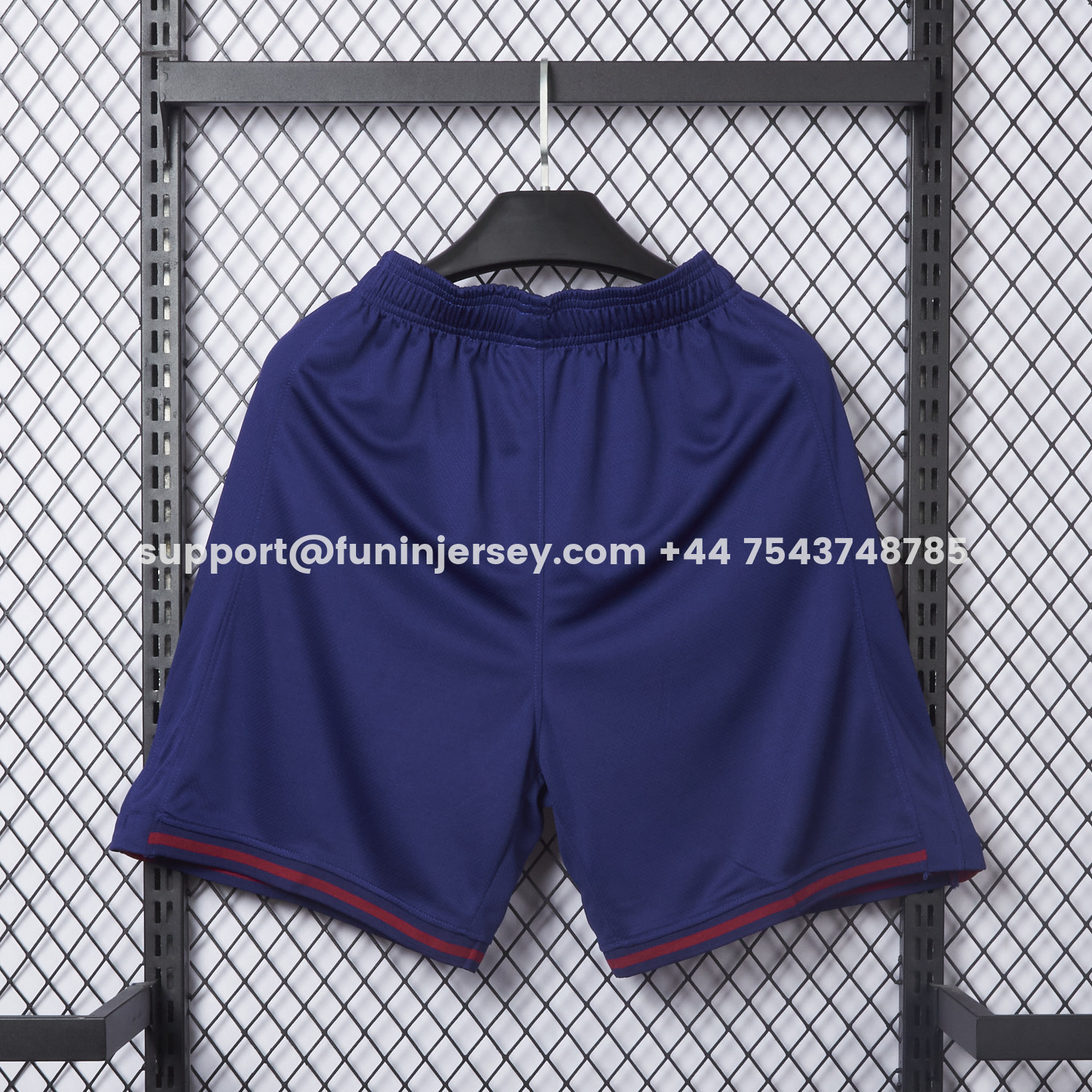 Funinjersey-Barcelona 25-26 Home Blue Shorts - Fans Version