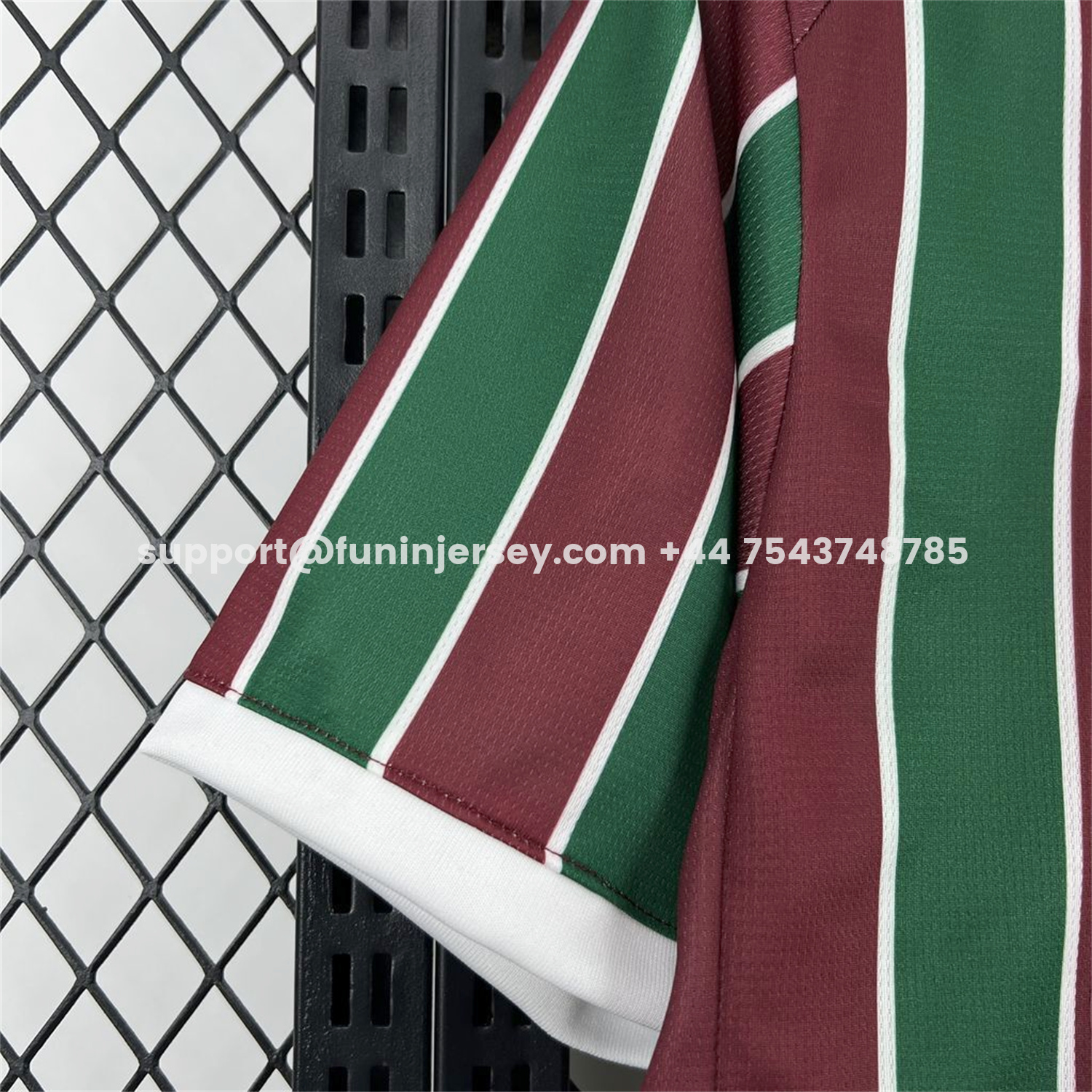 Funinjersey-Fluminense 26-27 Home Jersey With All Sponsors - Fans Version