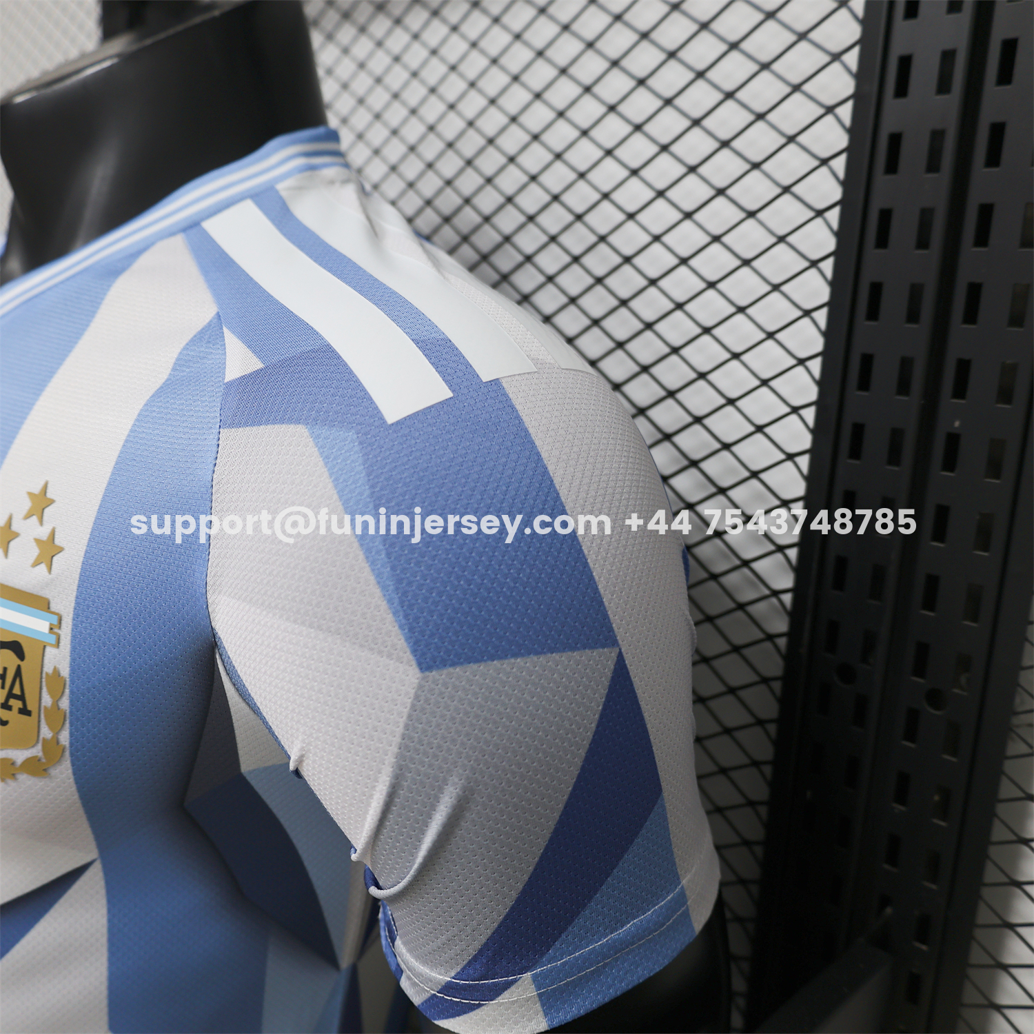 Funinjersey-Argentina 2026 Light Blue Water Chestnut Special Jersey - Player Version