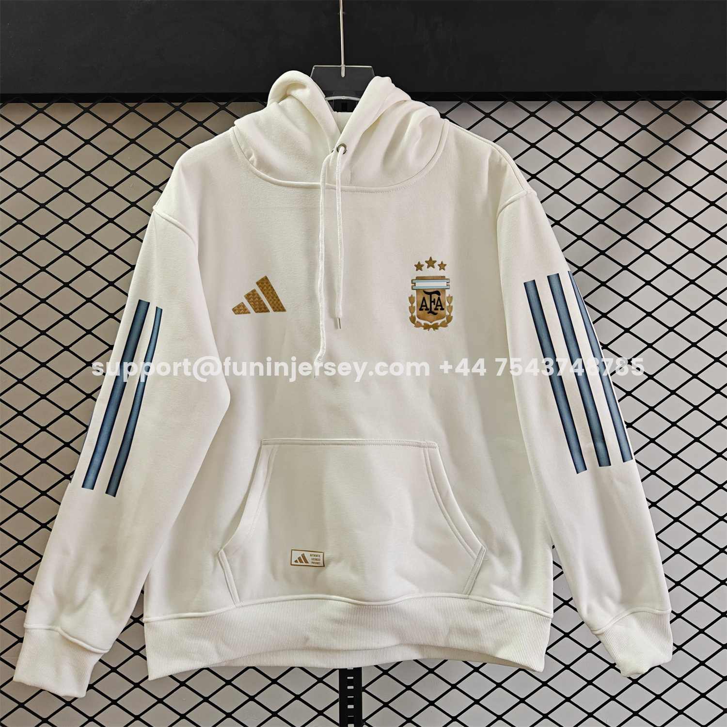 Funinjersey-Argentina 2026 Home Unisex Pullover Hoodie