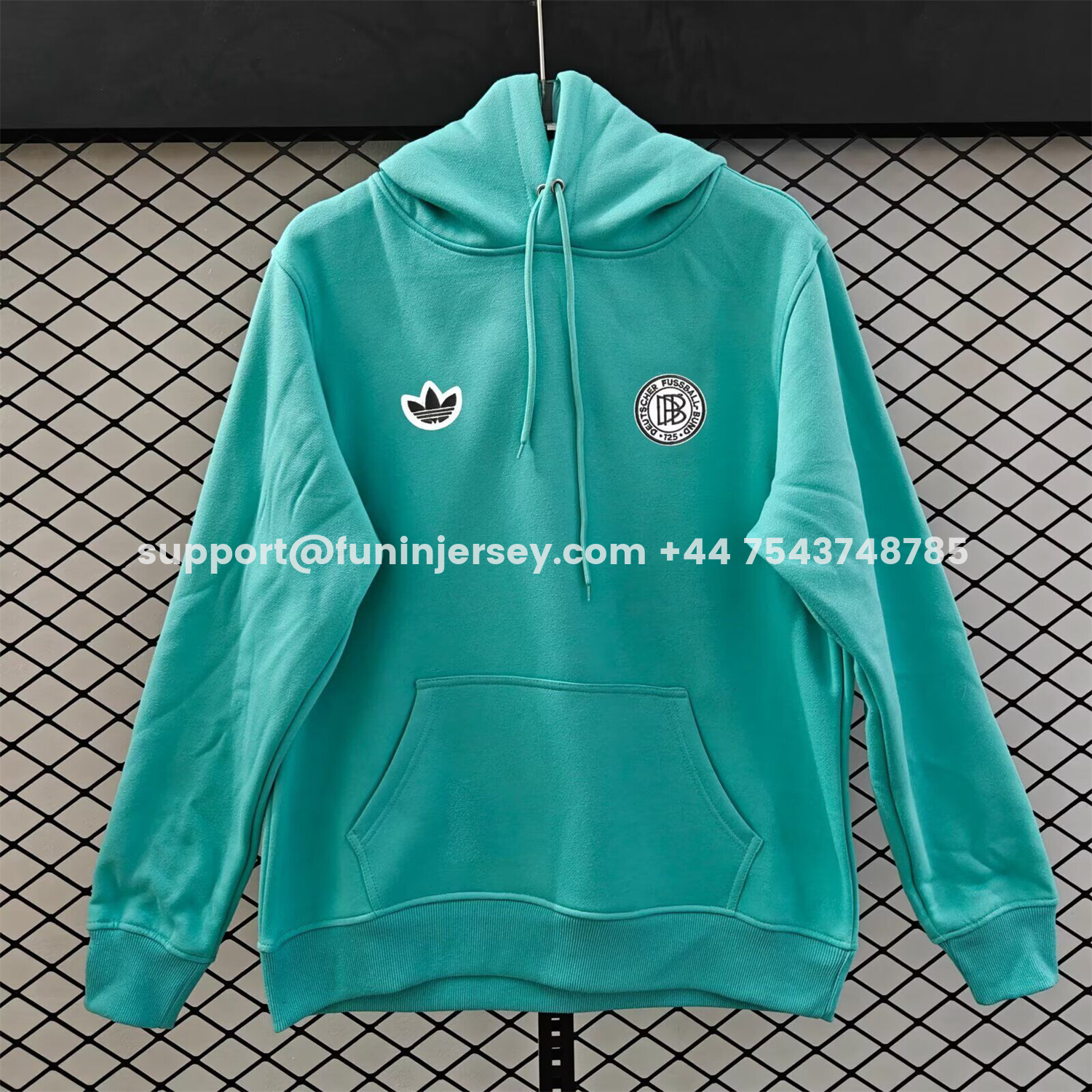 Funinjersey-Germany 2026 Terrace Icon DFB Unisex Pullover Hoodie