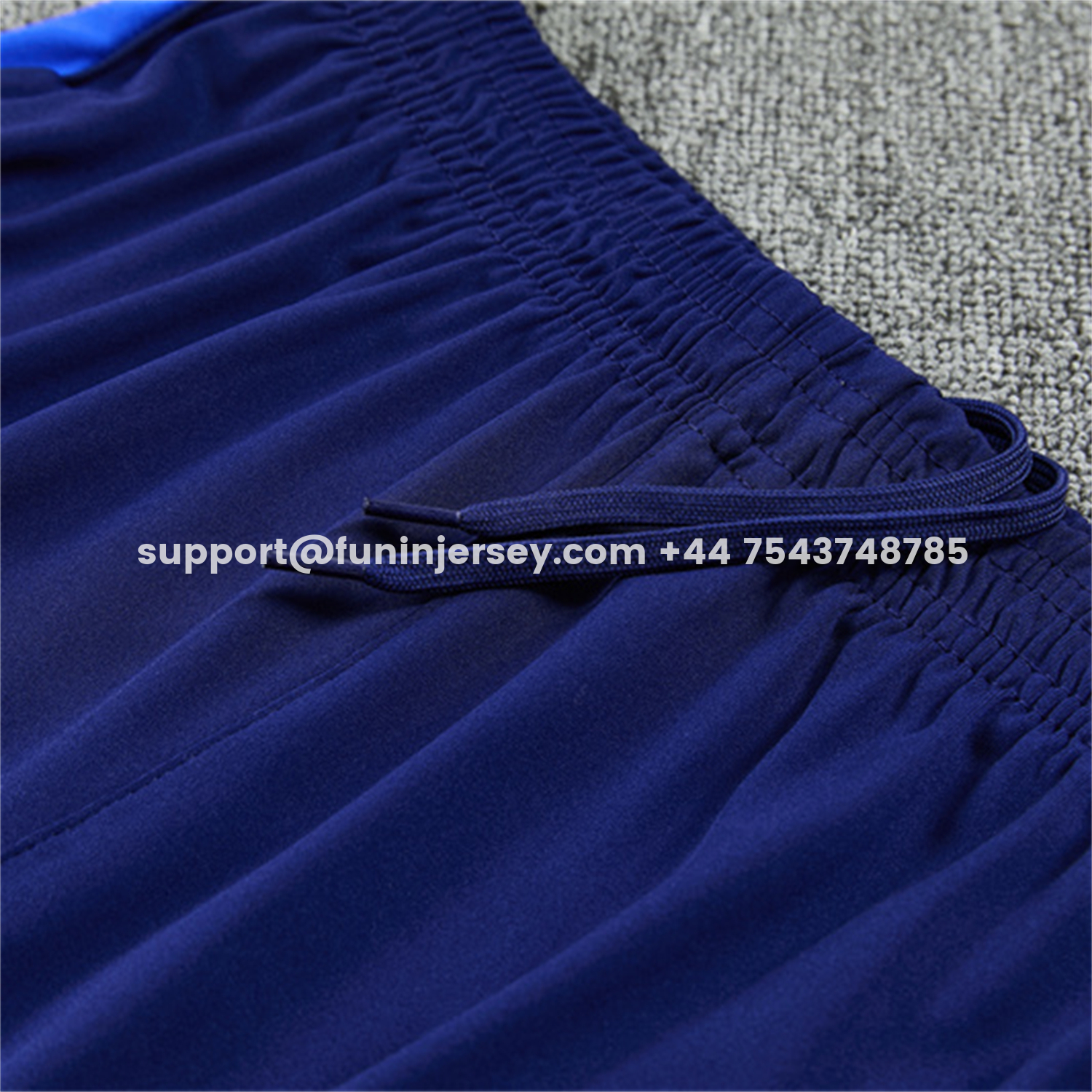 Funinjersey-Inter Milan 26-27 Kids Long Sleeve Training Set - Royal Blue Top & Royal Blue Pants