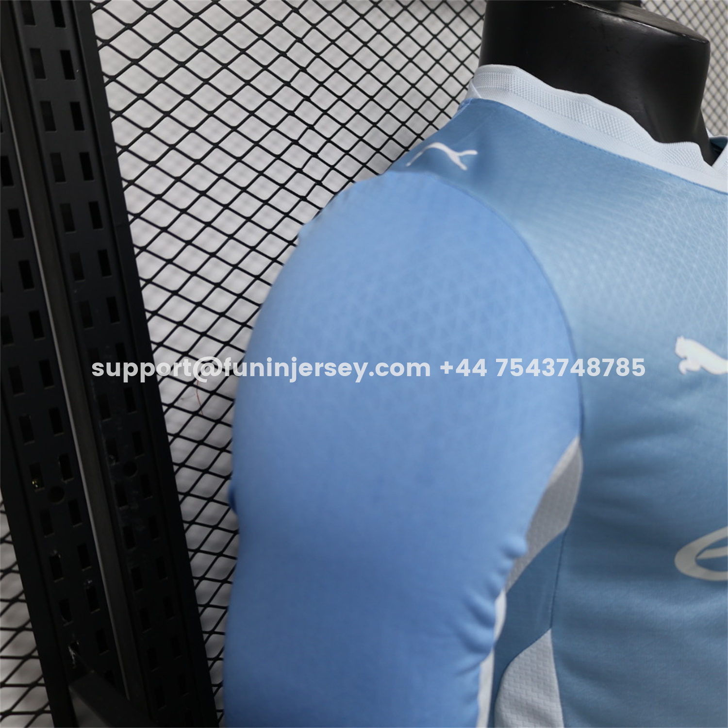 Funinjersey-Manchester City 26-27 Home Long Sleeves Jersey - Player Version