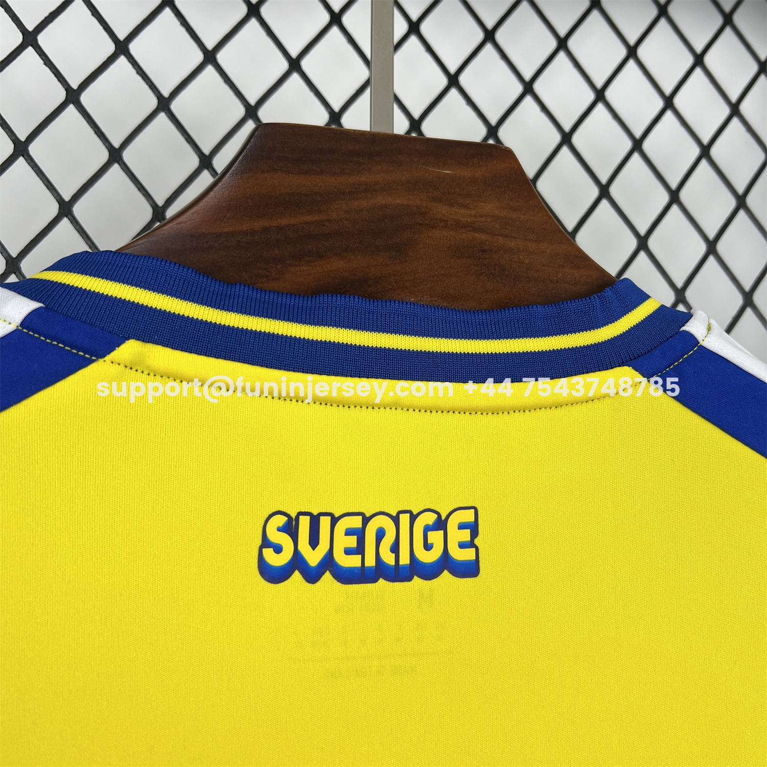Funinjersey-Sweden 2026 Home Jersey - Fans Version