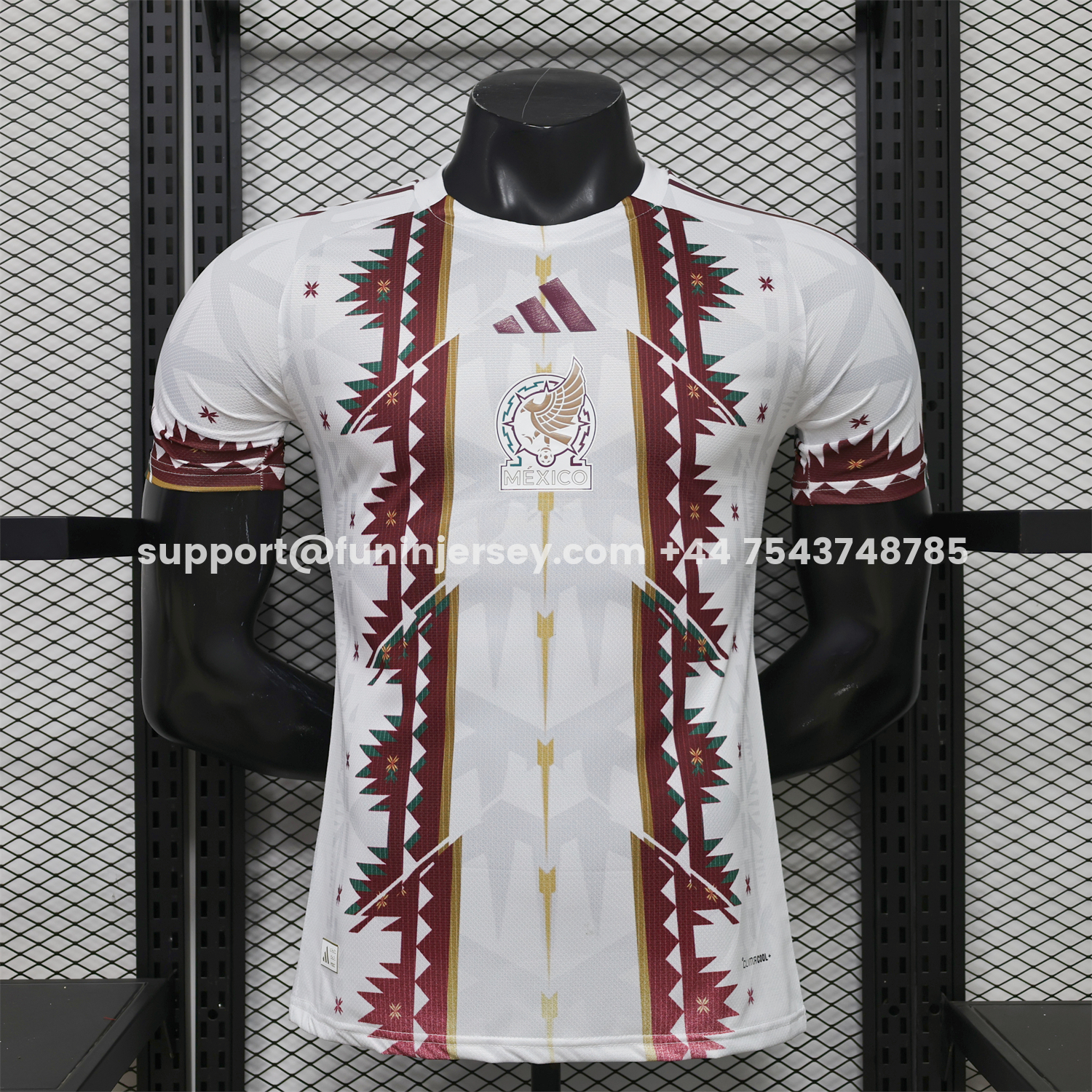 Funinjersey-Mexico 2026 Maya Pattern Special Jersey - Player Version