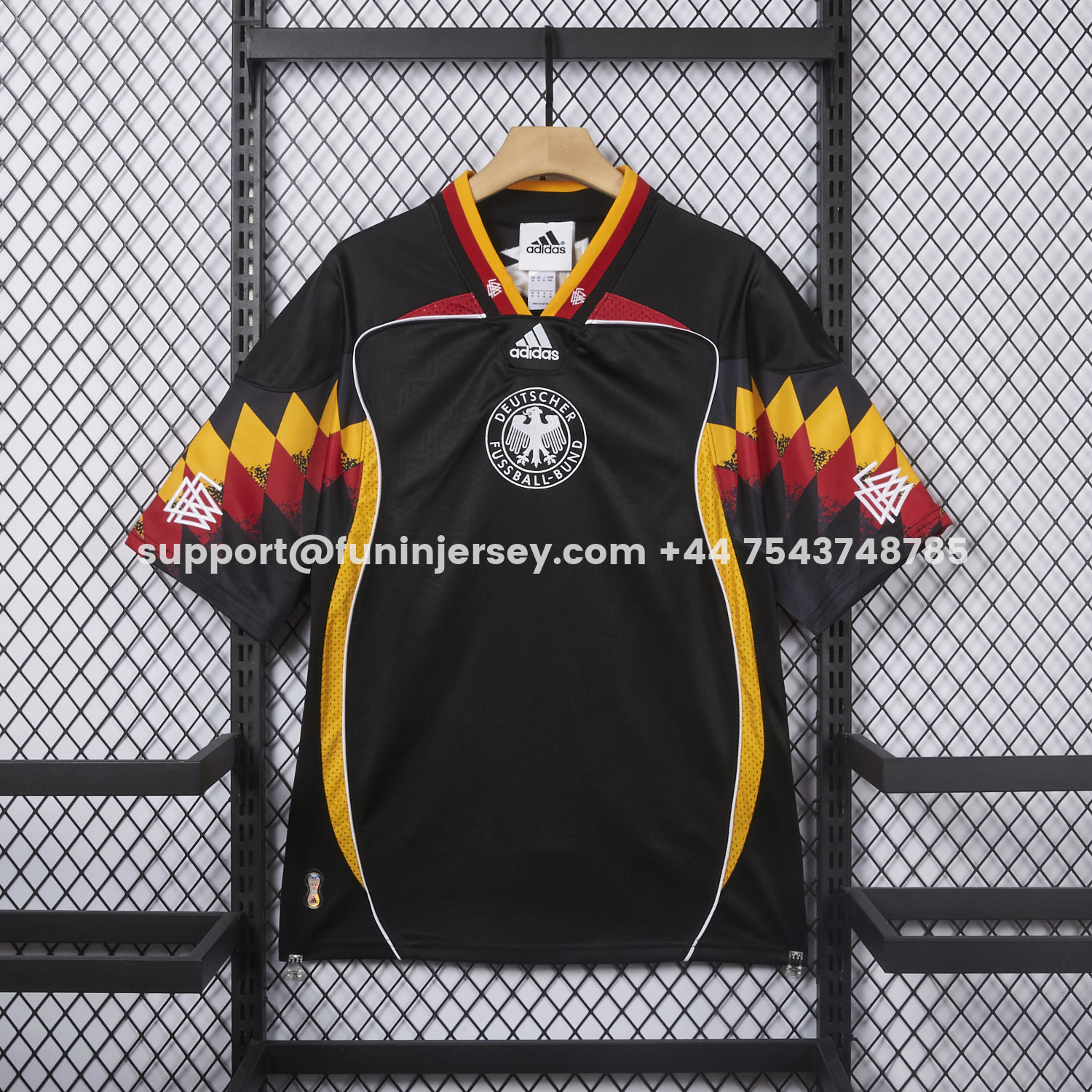 Funinjersey-Germany 2026 Retro Style Black Jersey - Fans Version