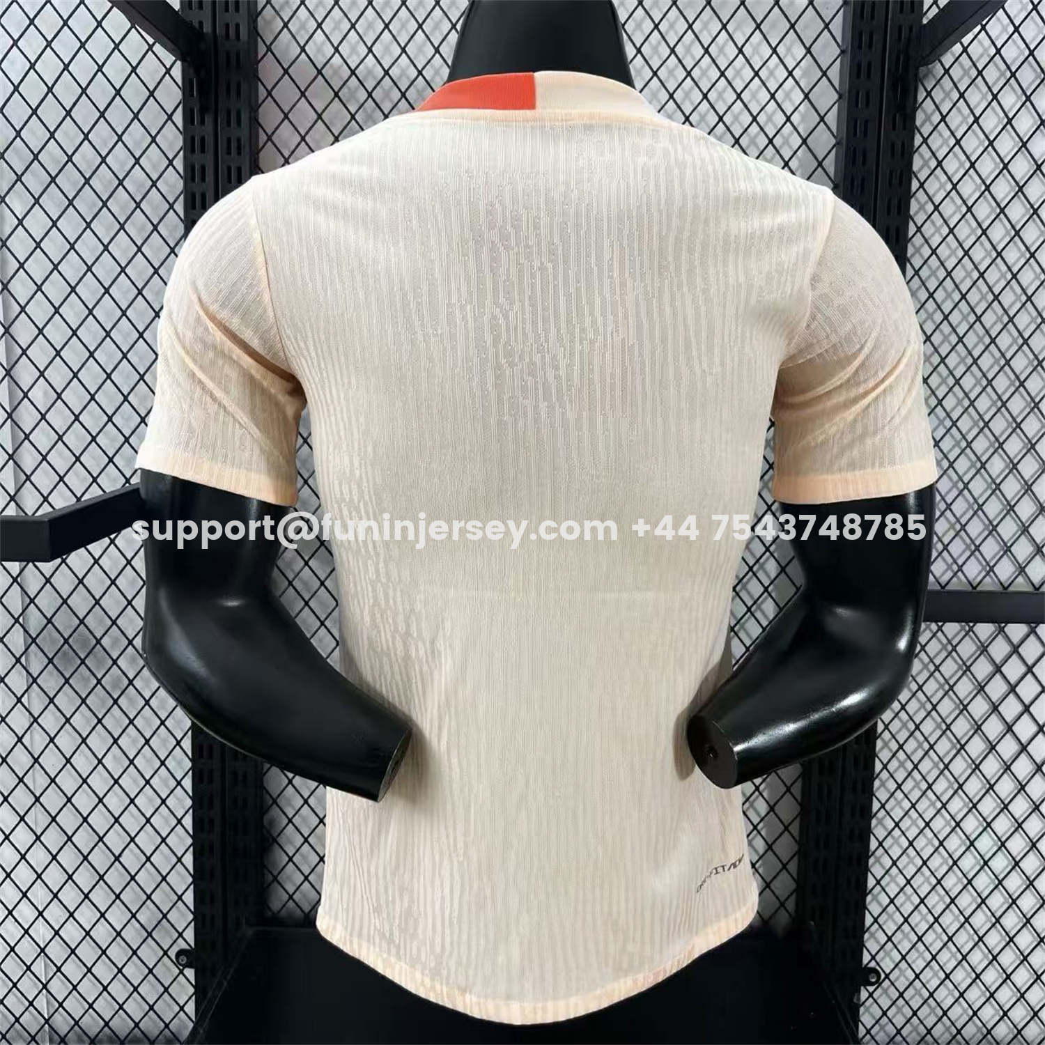 Funinjersey-Barcelona 25-26 Beige Pre-Match Jersey - Player Version