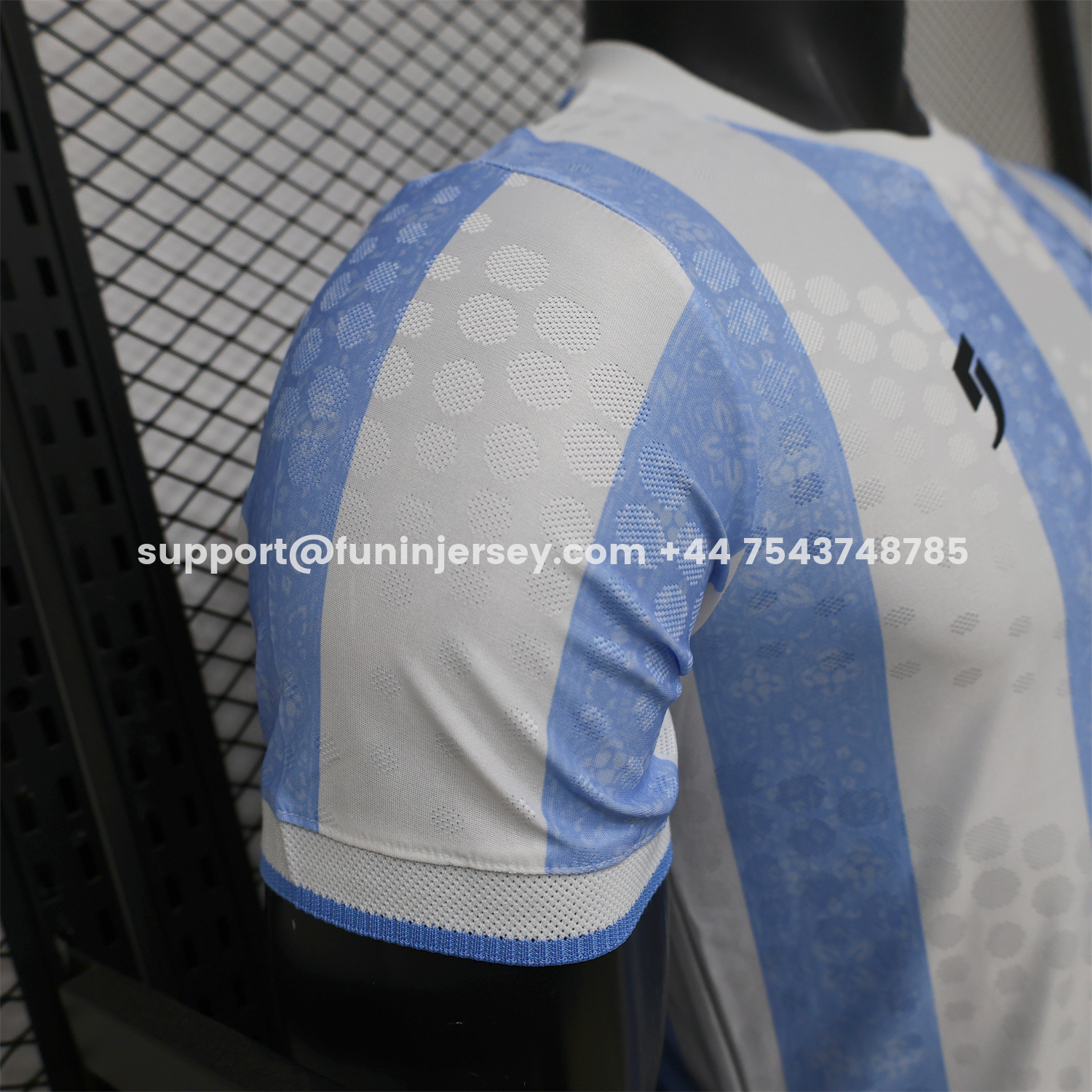Funinjersey-Argentina 2026 White Blue Maradona Special Kit - Player Version