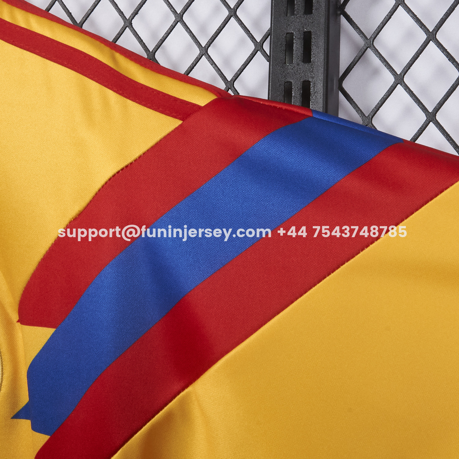 Funinjersey-Retro Colombia 1990 Home Number 10 Jersey