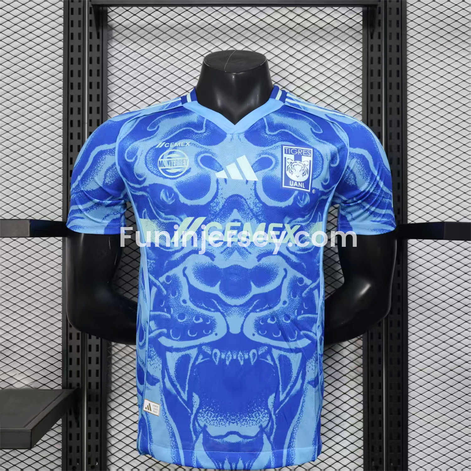 Funinjersey-Tigres UANL 25-26 Away Jersey - Player Version