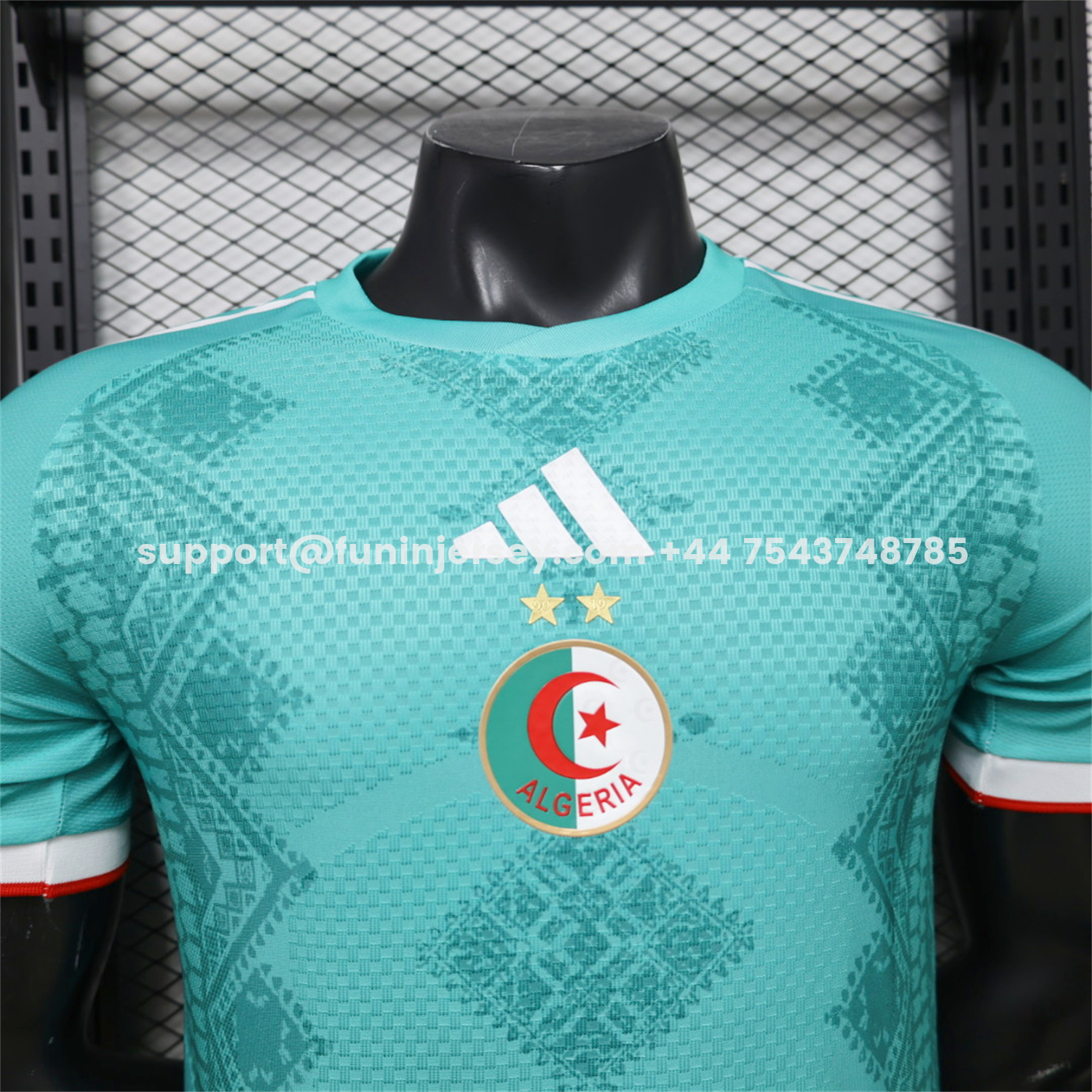 Funinjersey-Algeria 2026 Turquoise Special Jersey - Player Version