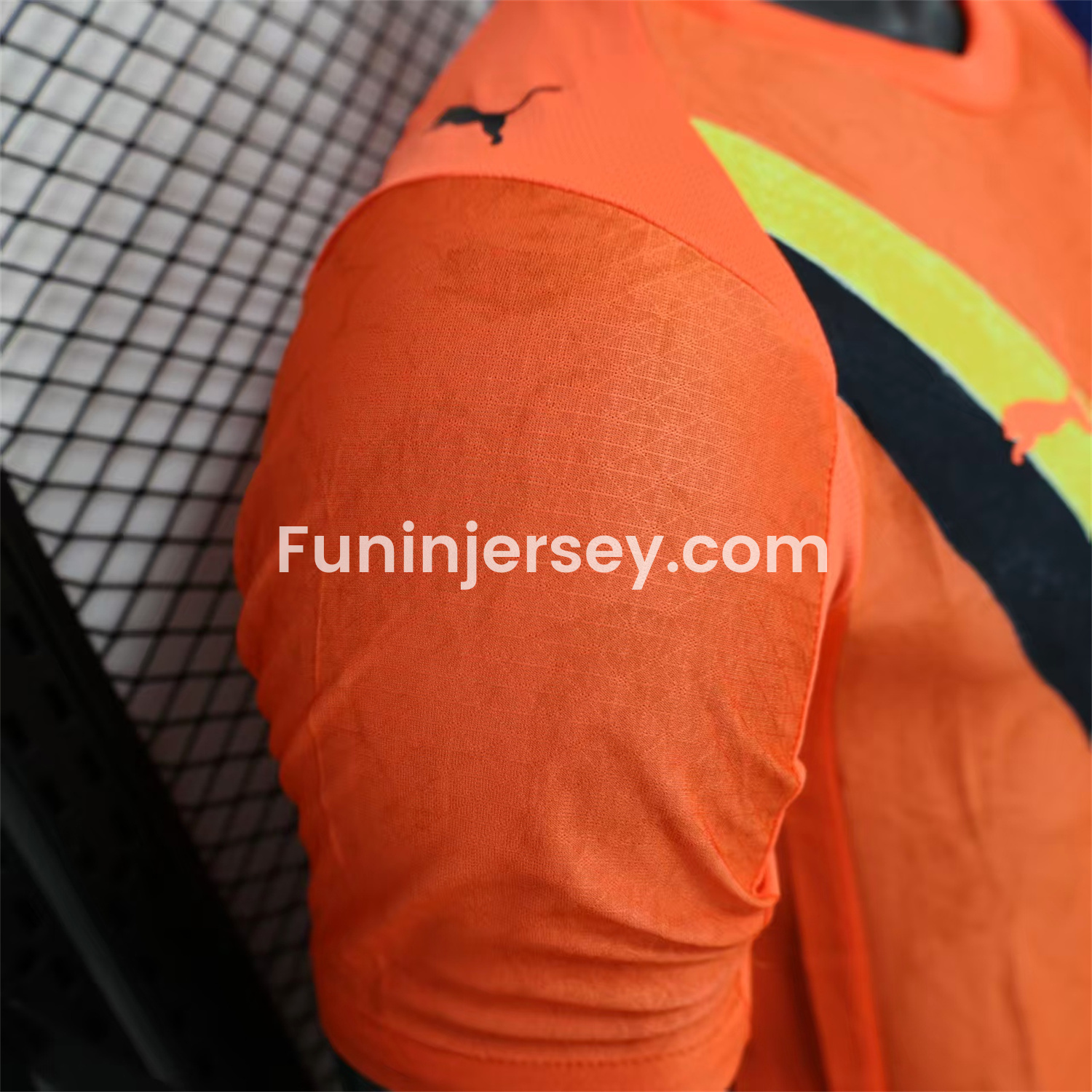 Funinjersey-Manchester City 25-26 Orange Special Jersey - Player Version