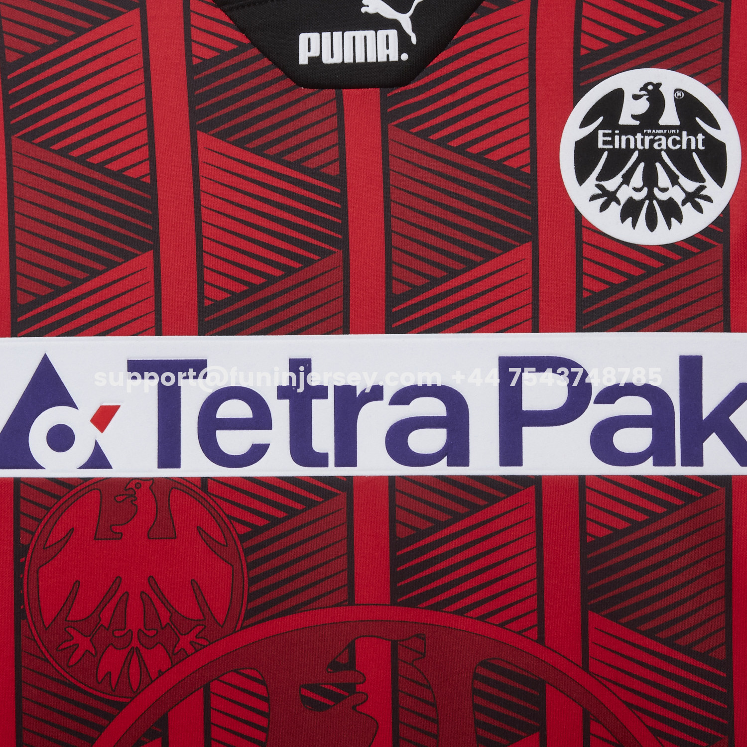 Funinjersey-Retro Frankfurt 1995-96 Home Jersey