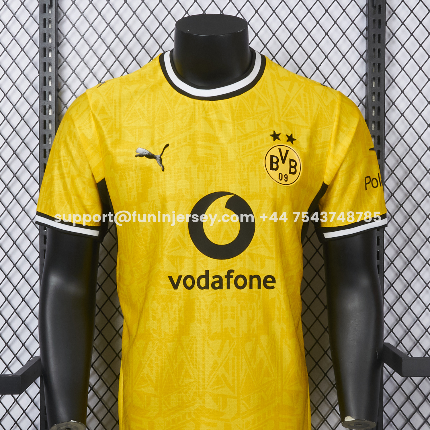 Funinjersey-Dortmund 26-27 Home Jersey - Player Version