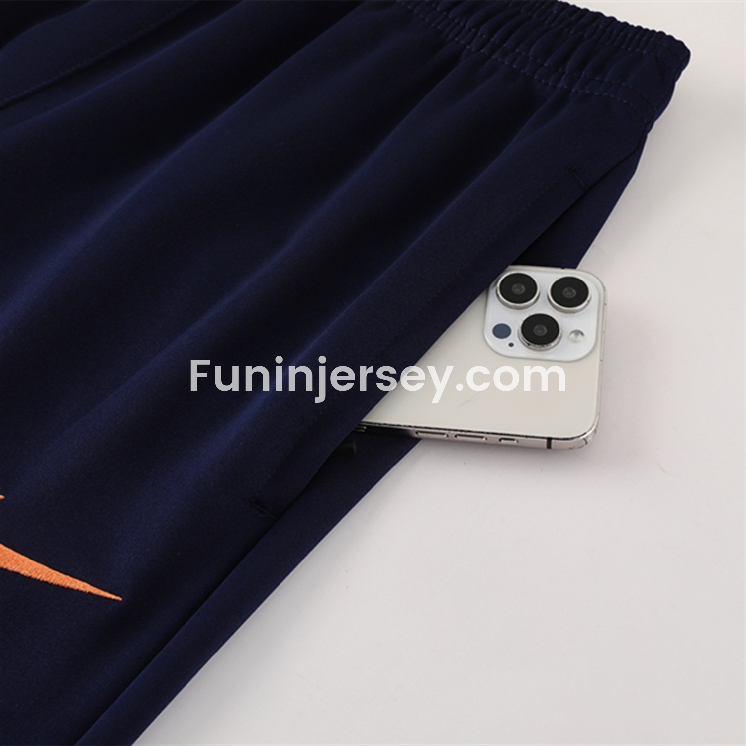 Funinjersey-Barcelona 25-26 Jacket Training Tracksuit - Royal Blue top & Royal Blue Pants