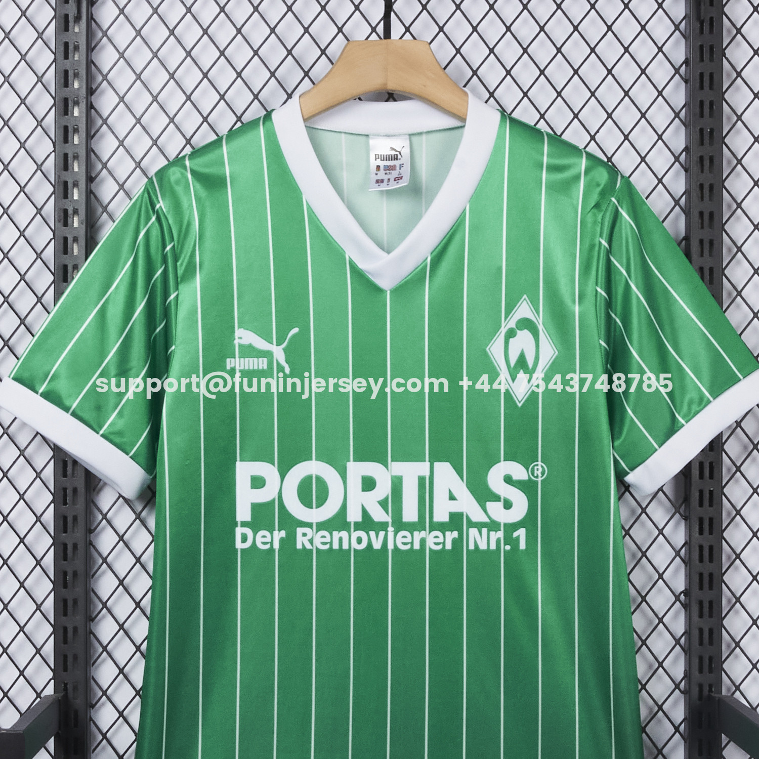 Funinjersey-Retro Werder Bremen 1987-88 Away Jersey