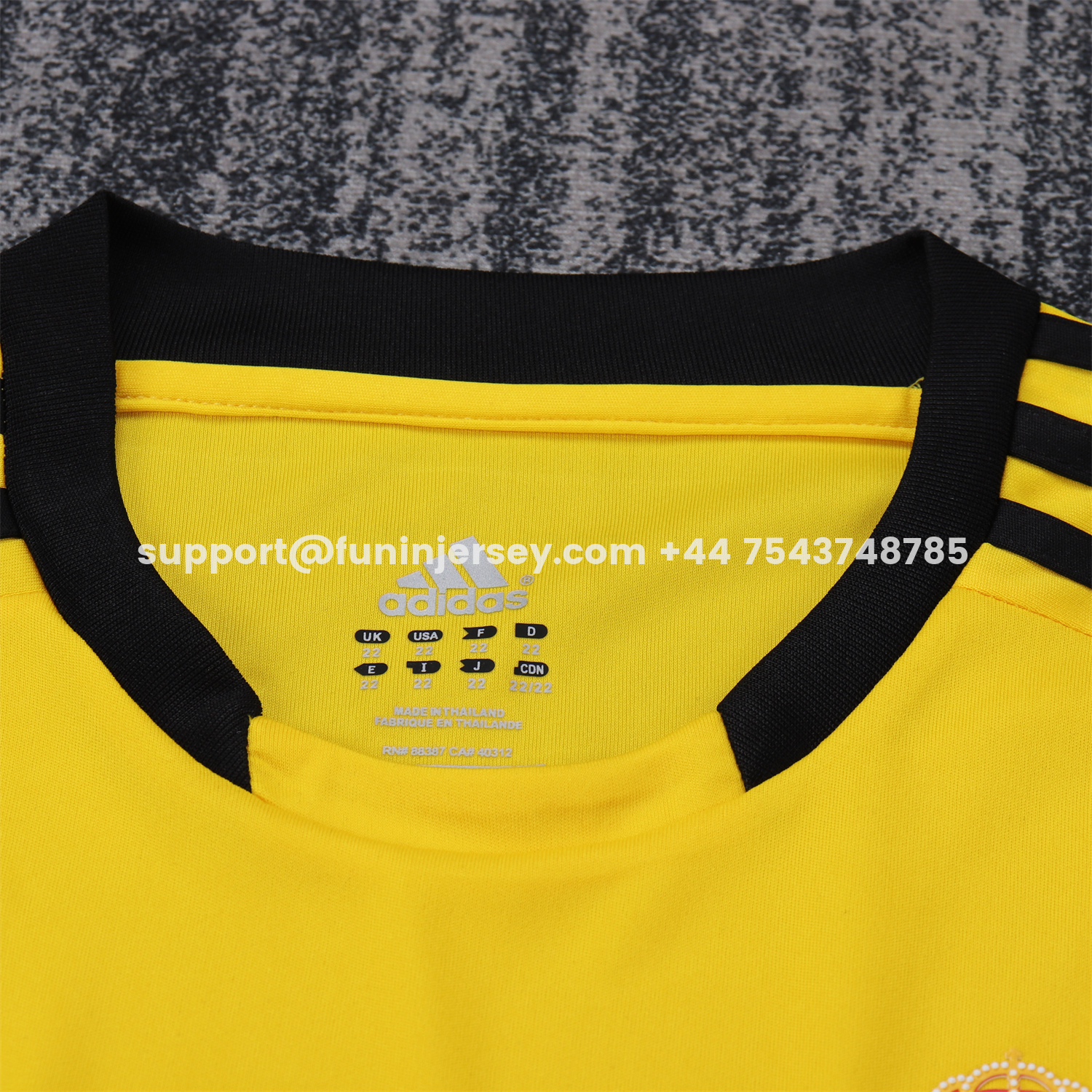 Funinjersey-Retro Real Madrid 2011-12 Yellow Goalkeeper Kids Kit