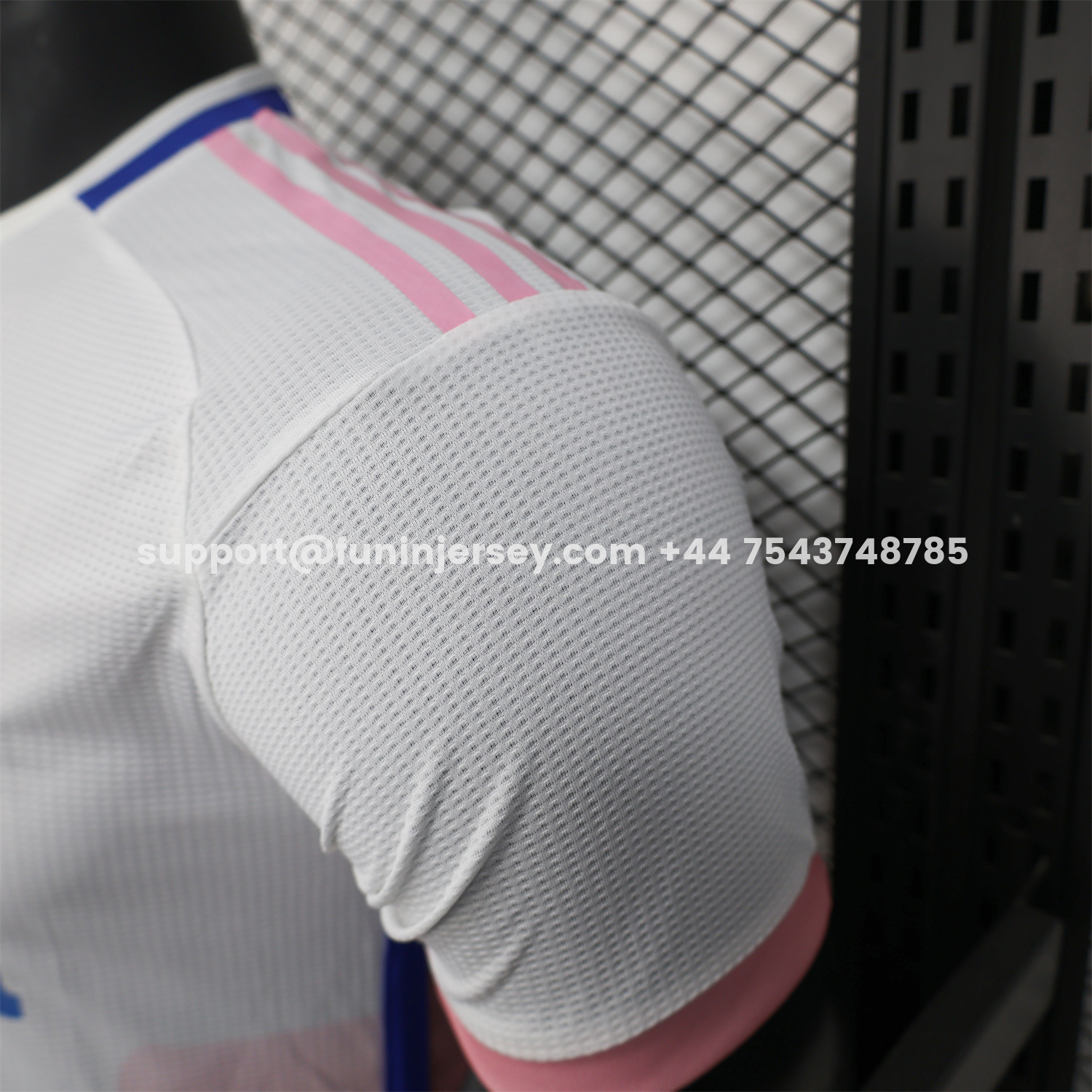 Funinjersey-Algeria 25-26 Pink Mountains Silhouette White Jersey - Player Version