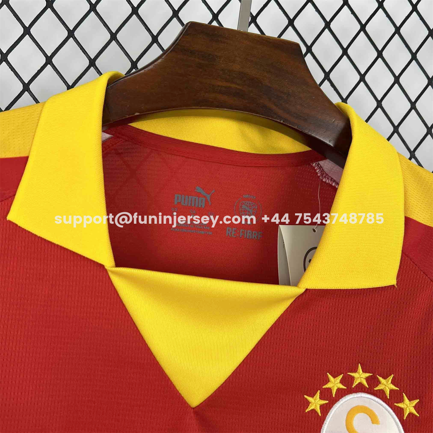 Funinjersey-Galatasaray 25-26 Red Jersey - Fans Version