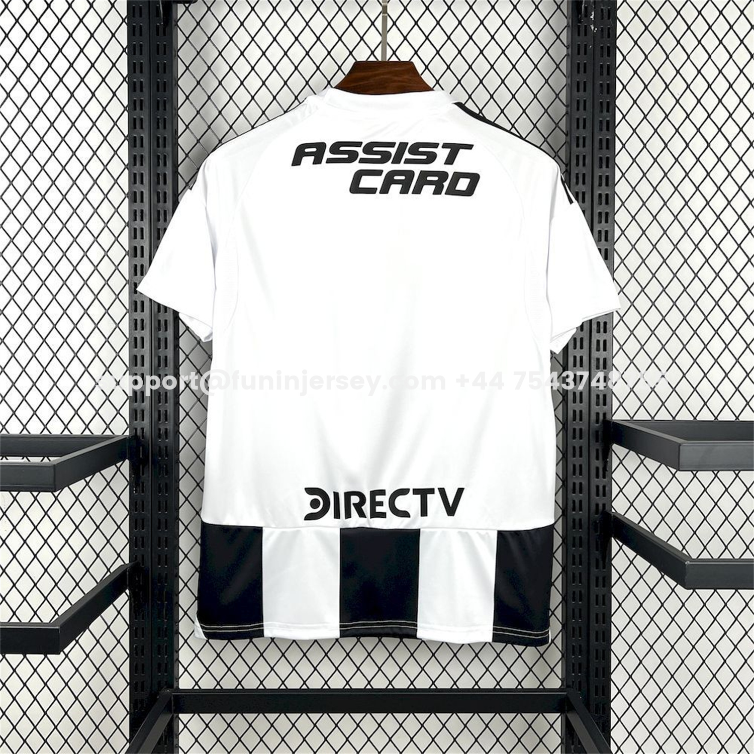 Funinjersey-Colo Colo 25-26 Black And White Special Jersey - Fans Version