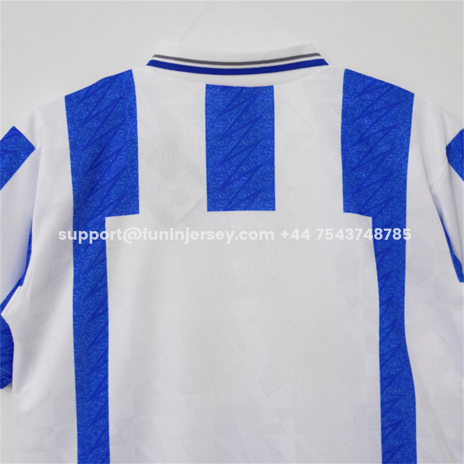 Funinjersey-Retro Sheffield Wednesday 1989-93 Home Jersey