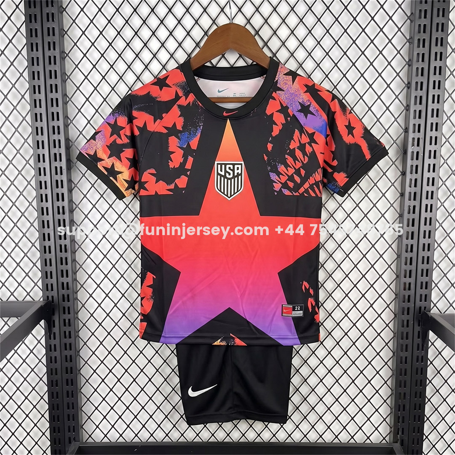 Funinjersey-United States USA 2026 Hollywood Goalkeeper Special Kids Kit